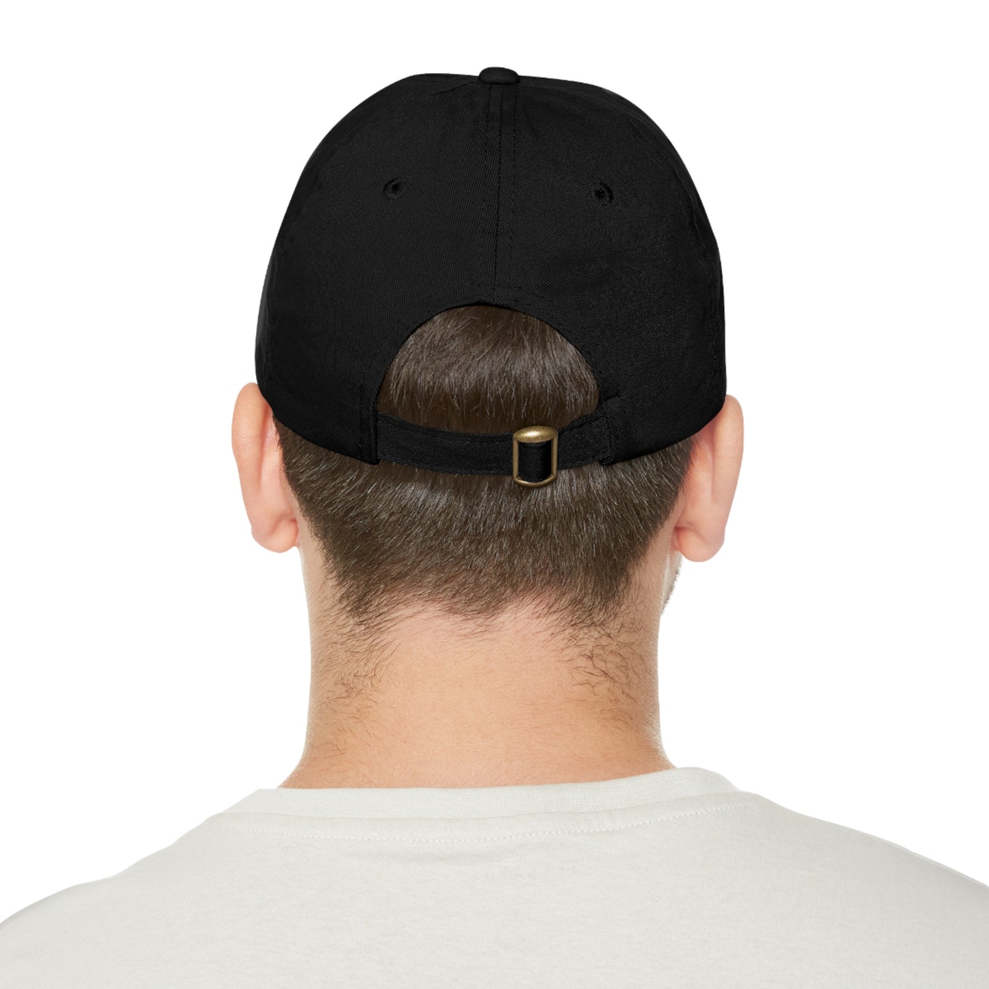 Autism Acceptance Dad Hat with Leather Patch (Rectangle)