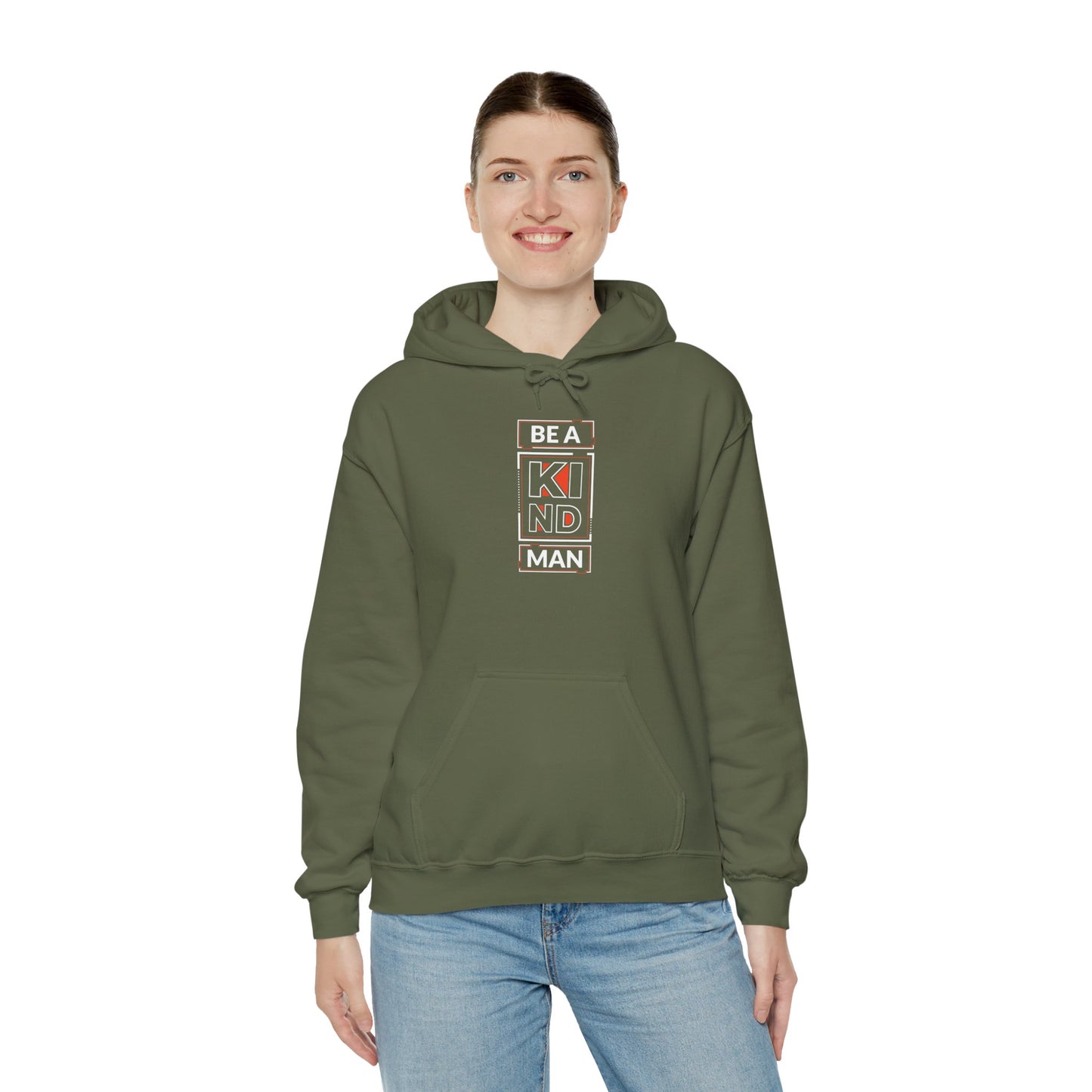 Kind Human  Unisex Heavy Blend™ Hooded Sweatshirt