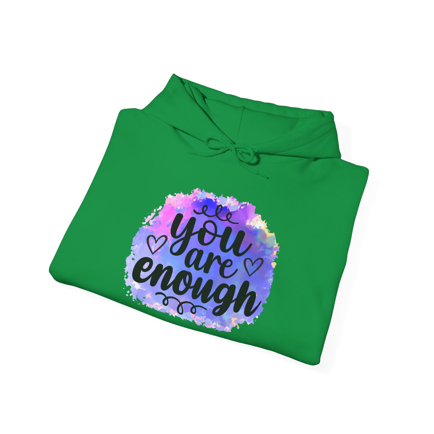 You are enough Unisex Heavy Blend™ Hooded Sweatshirt