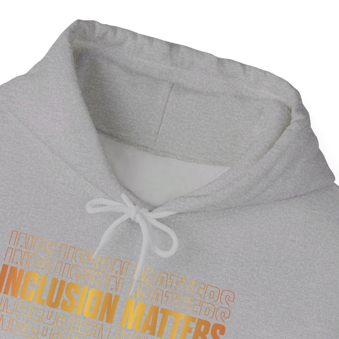 Inclusion Matters Gold Unisex Heavy Blend™ Hooded Sweatshirt