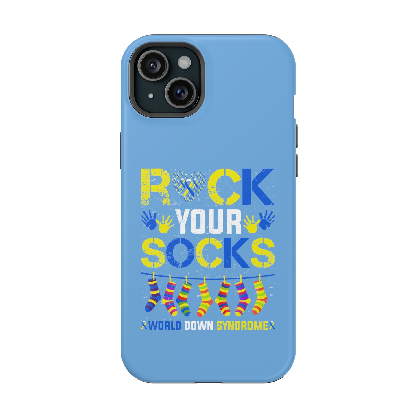 Rock your Socks Down Syndrome MagSafe Tough Cases