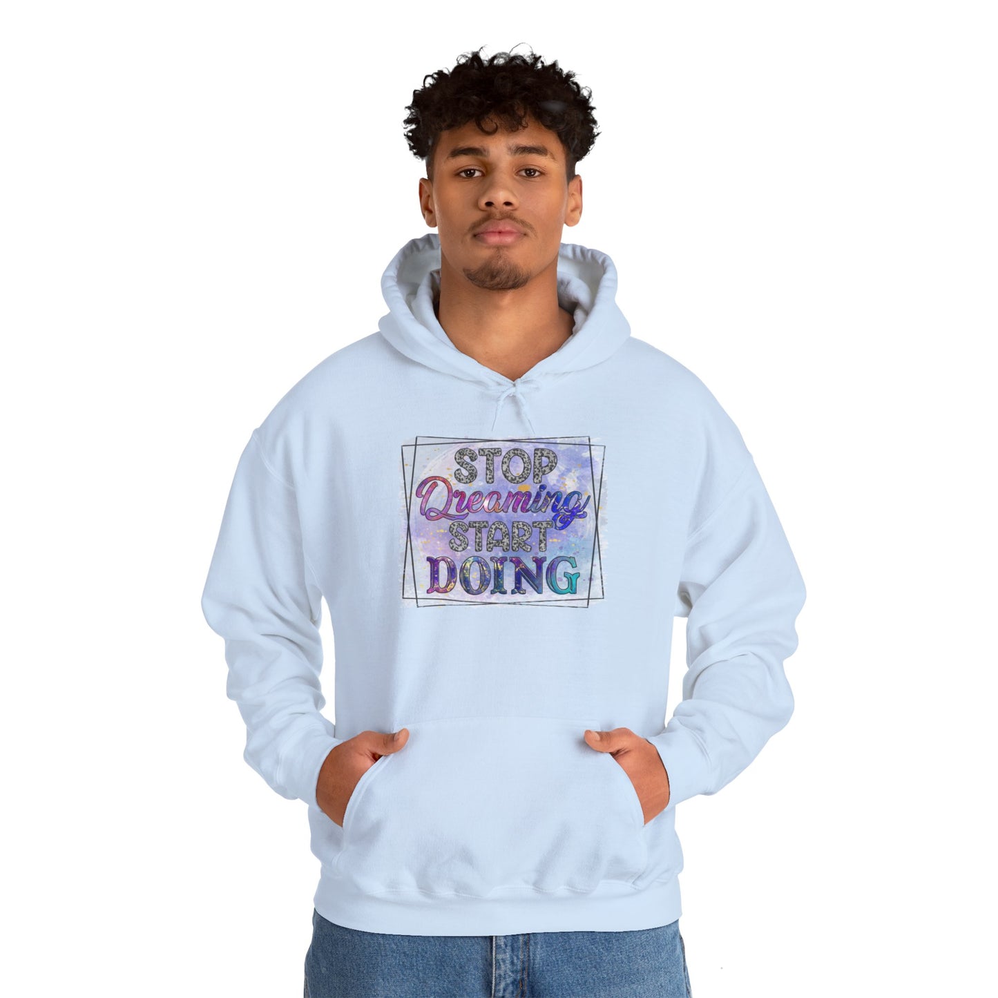 Stop Dreaming Unisex Heavy Blend™ Hooded Sweatshirt