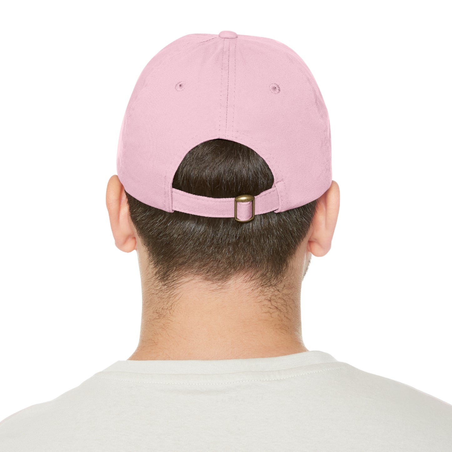 Support Squad Dad Hat with Leather Patch (Rectangle)