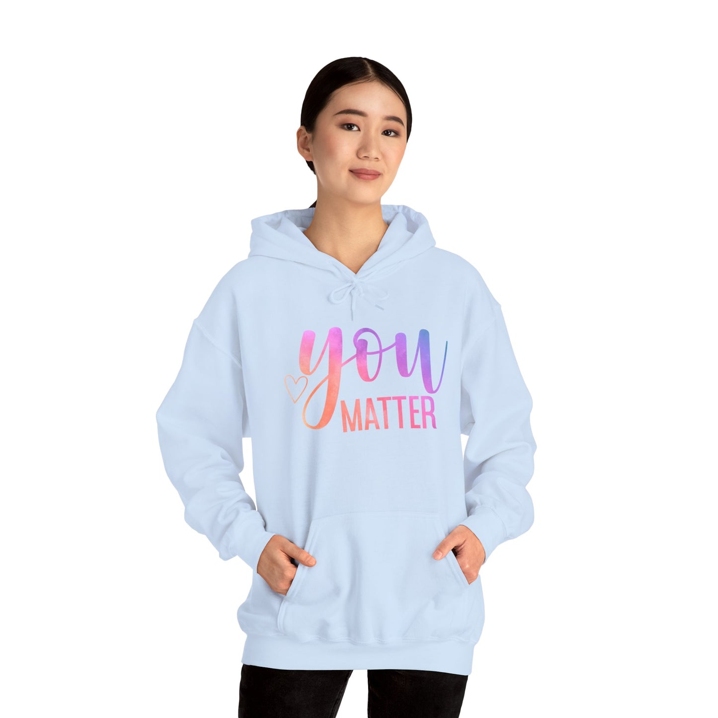 You Matter Unisex Heavy Blend™ Hooded Sweatshirt