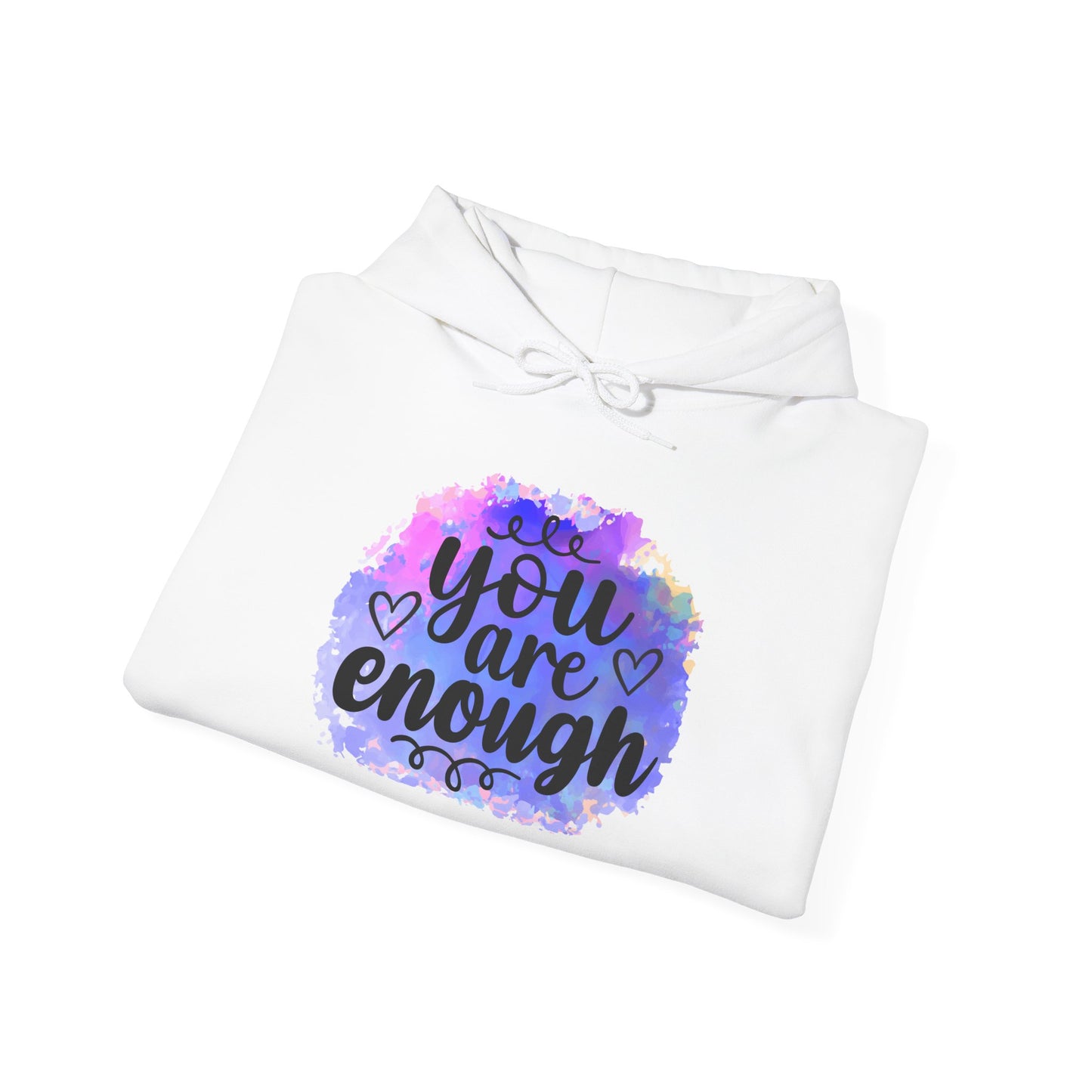 You are enough Unisex Heavy Blend™ Hooded Sweatshirt