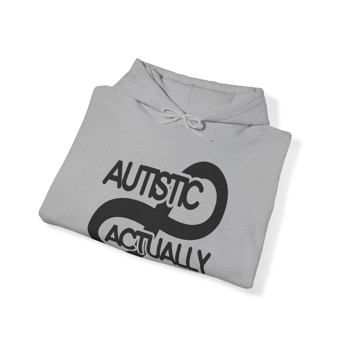 Actually Autistic Unisex Heavy Blend™ Hooded Sweatshirt