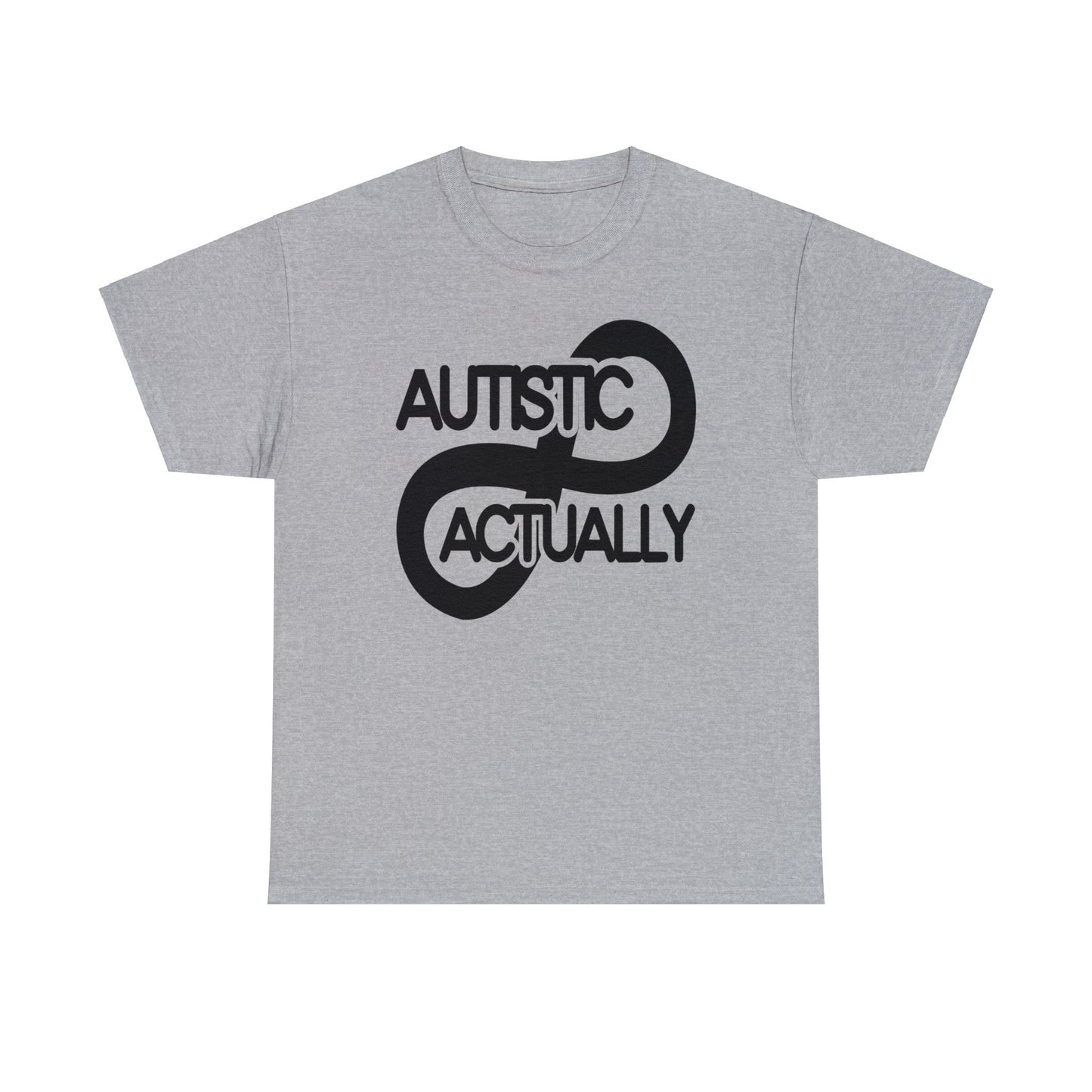 Actually Autistic Unisex Heavy Cotton Tee