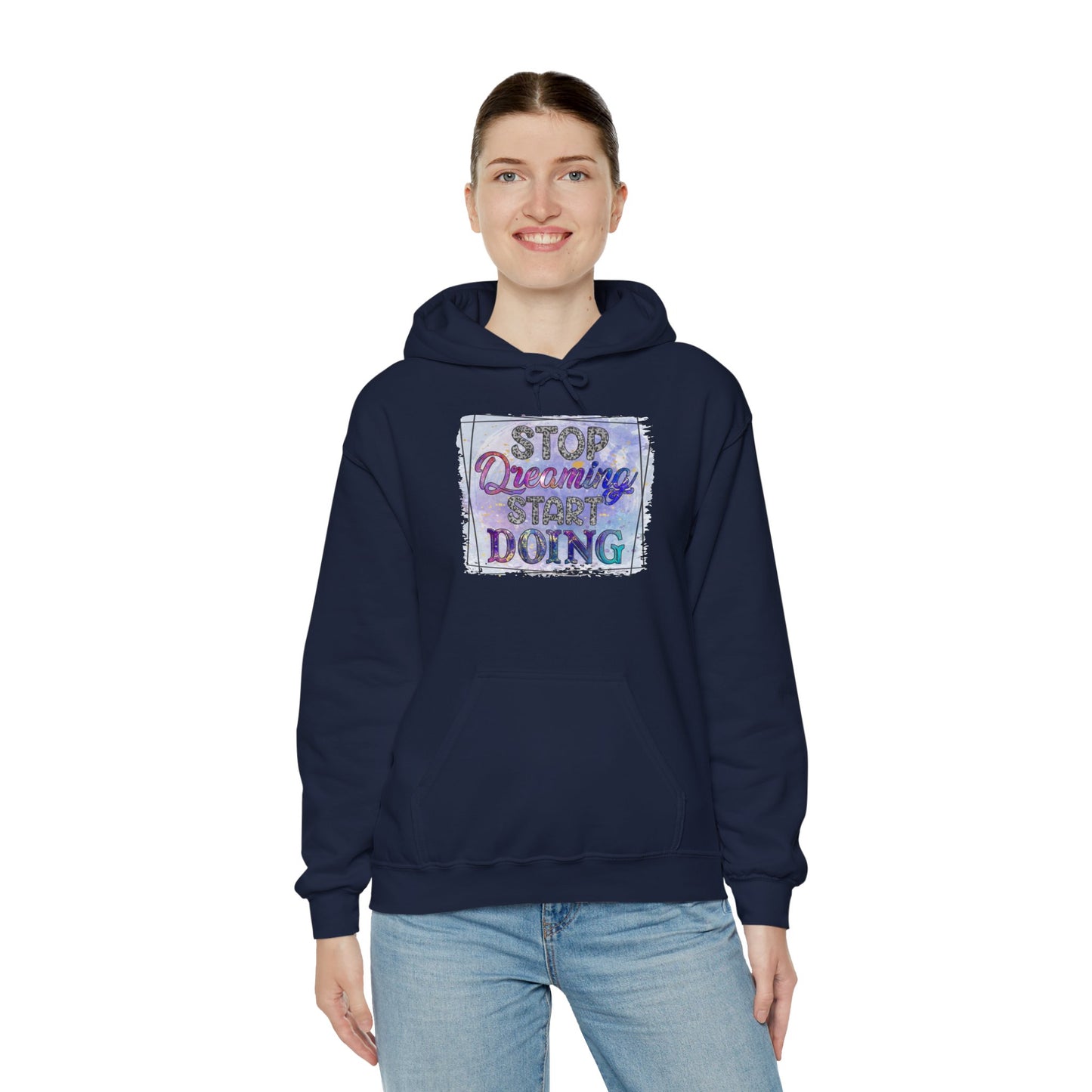 Stop Dreaming Unisex Heavy Blend™ Hooded Sweatshirt