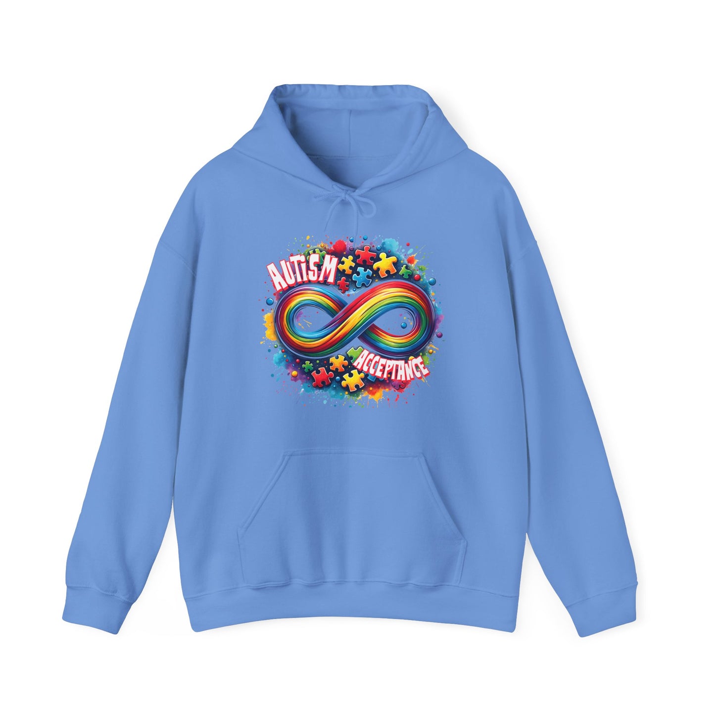 Autism Acceptance Unisex Heavy Blend™ Hooded Sweatshirt