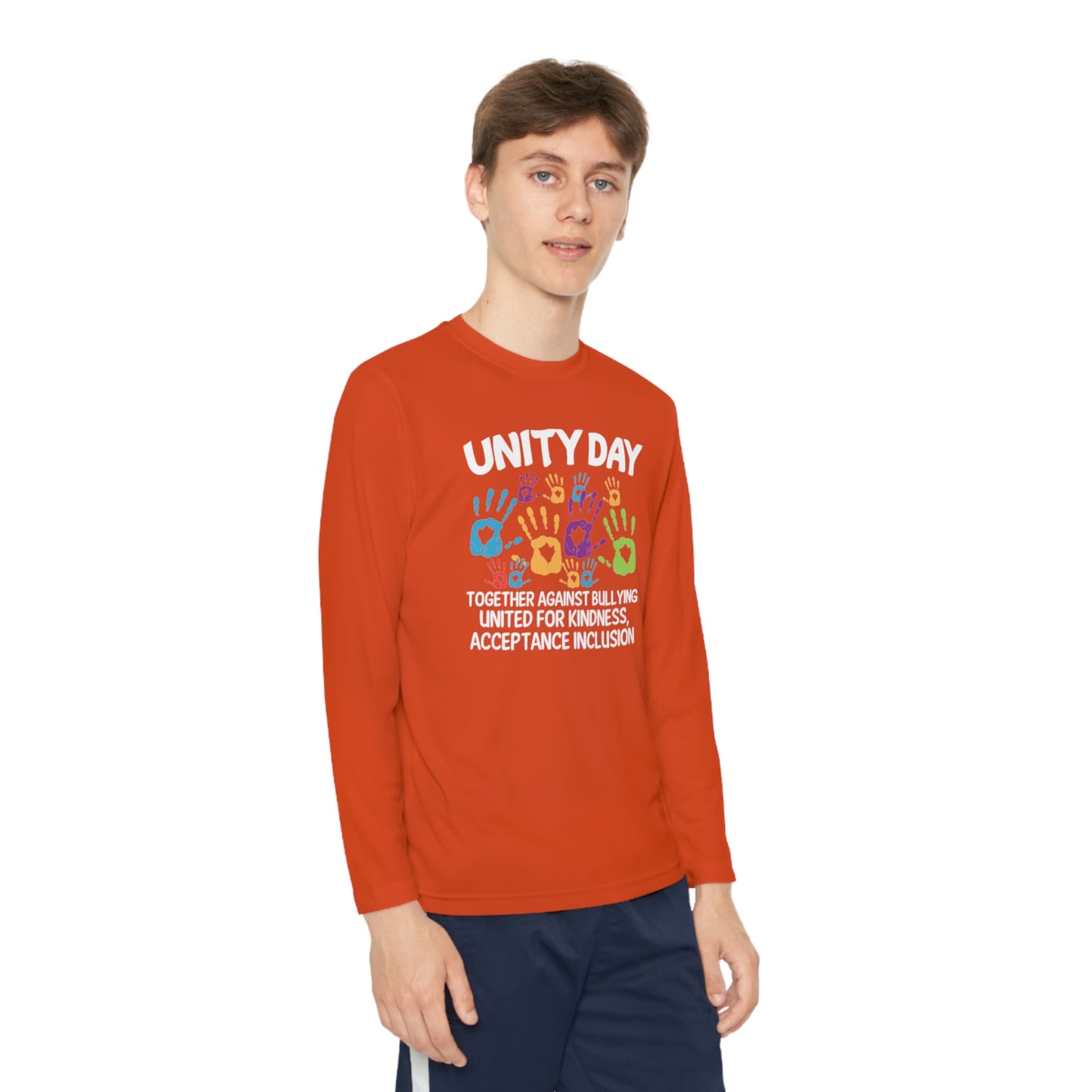 Unity Day Youth Long Sleeve Competitor Tee