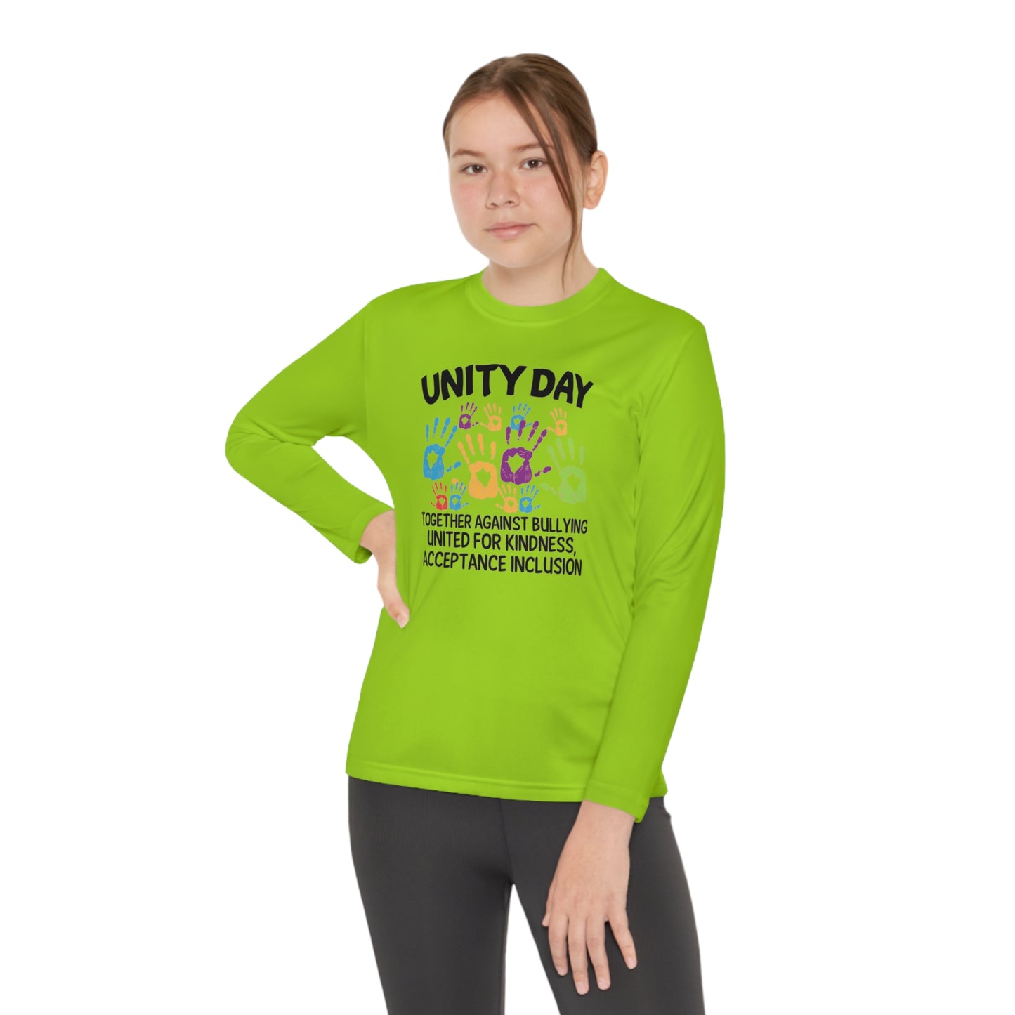 Unity Day Youth Long Sleeve Competitor Tee