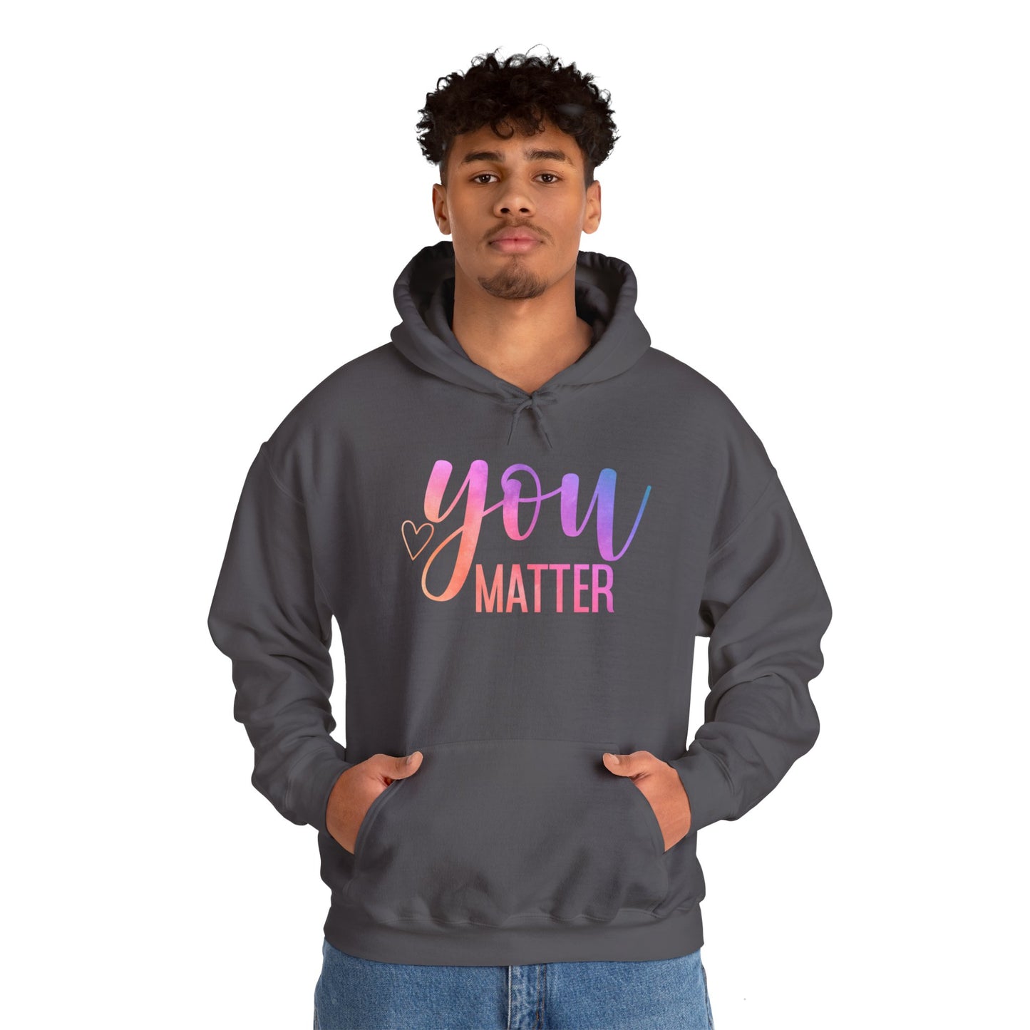 You Matter Unisex Heavy Blend™ Hooded Sweatshirt