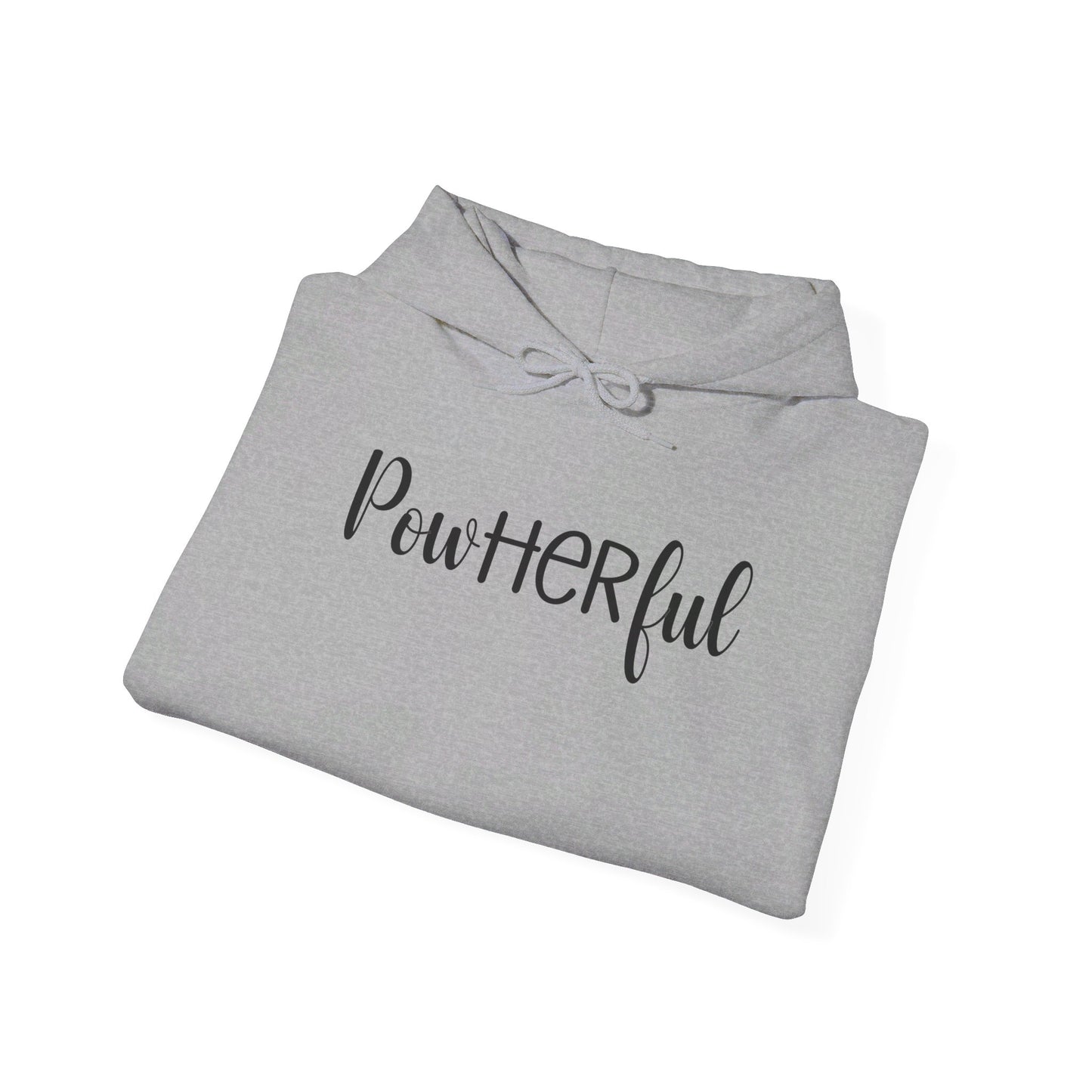 PowHERful double sided Unisex Heavy Blend™ Hooded Sweatshirt