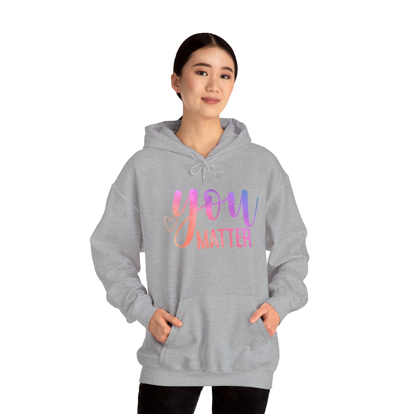 You Matter Unisex Heavy Blend™ Hooded Sweatshirt