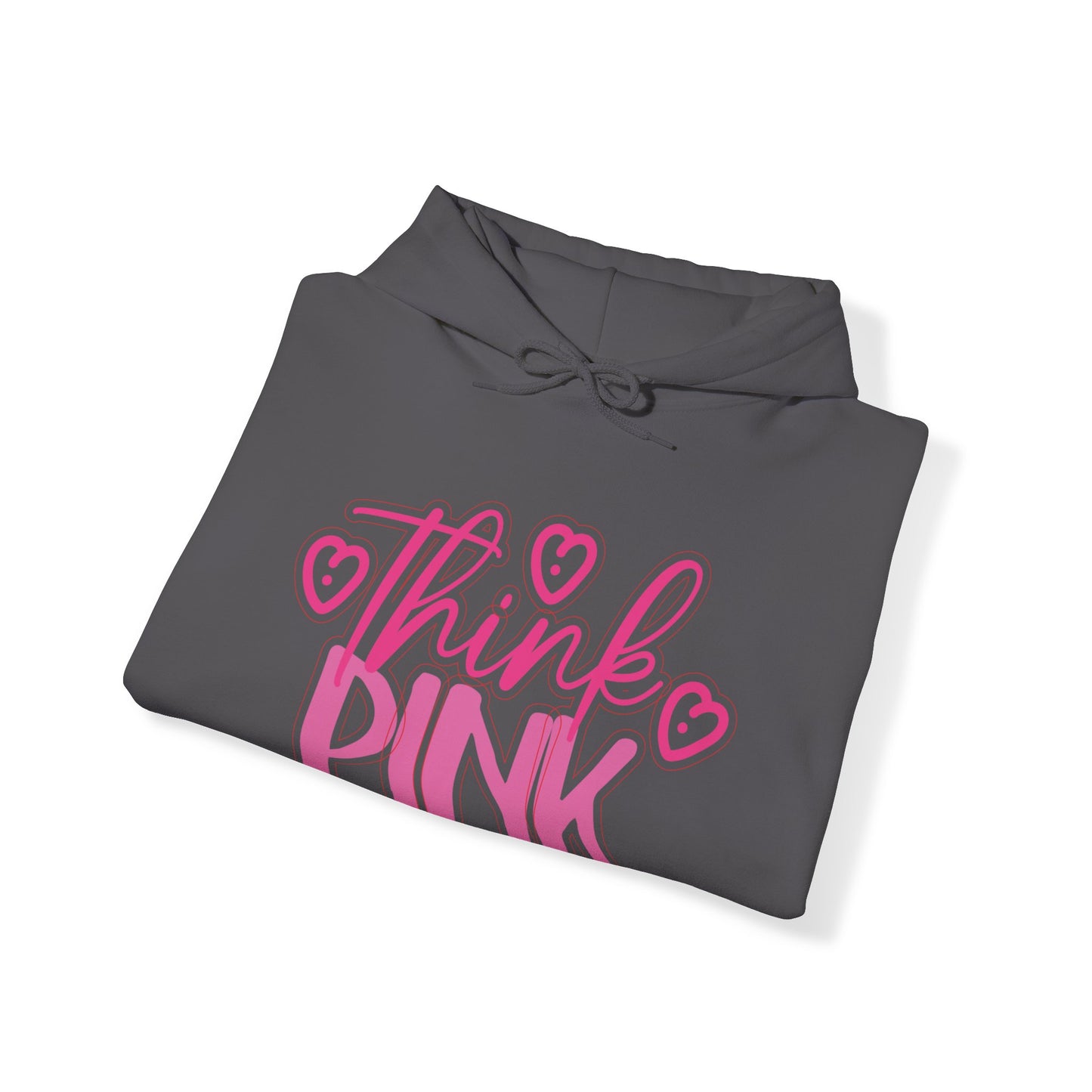 Think Pink Unisex Heavy Blend™ Hooded Sweatshirt