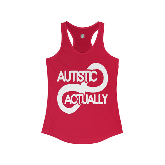 Actually Autistic Women's Ideal Racerback Tank