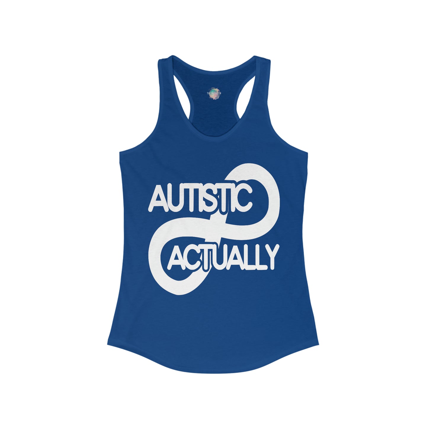 Actually Autistic Women's Ideal Racerback Tank