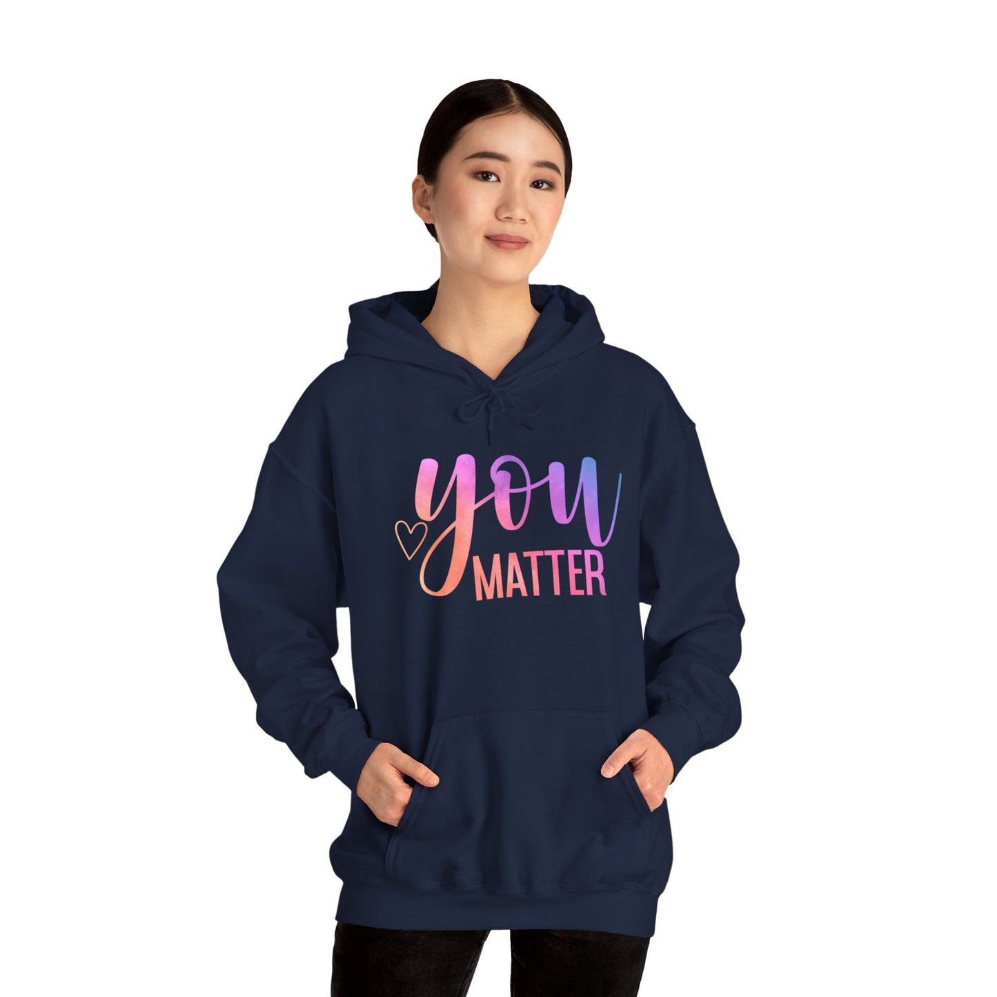 You Matter Unisex Heavy Blend™ Hooded Sweatshirt