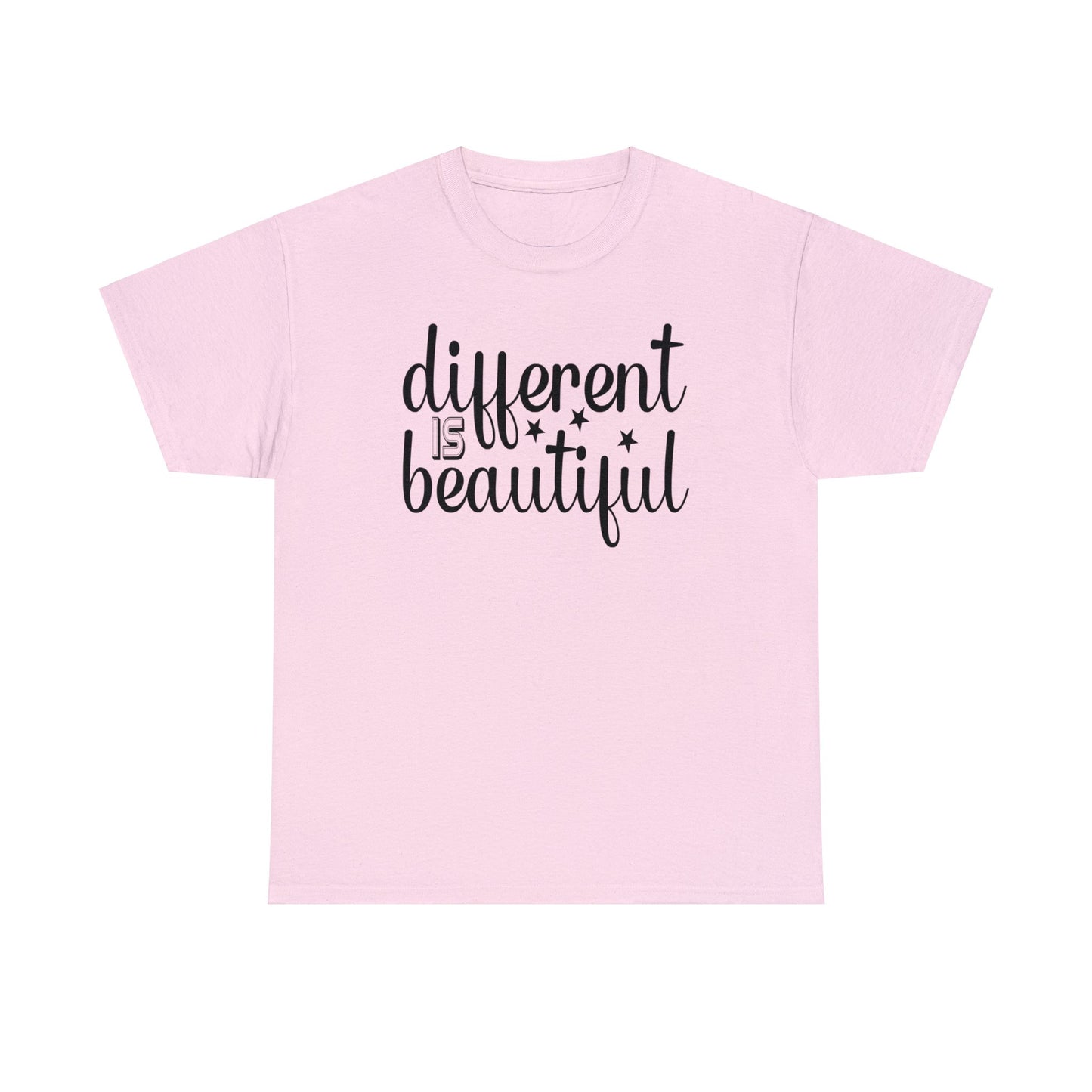 Different is Beautiful Unisex Heavy Cotton Tee