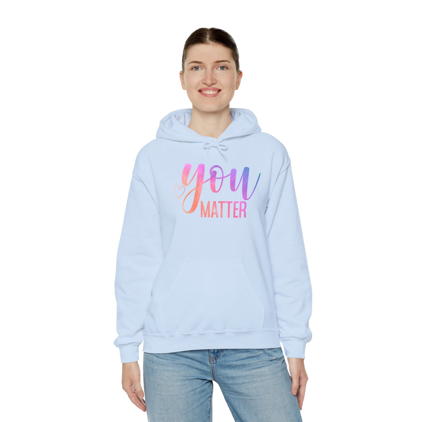 You Matter Unisex Heavy Blend™ Hooded Sweatshirt