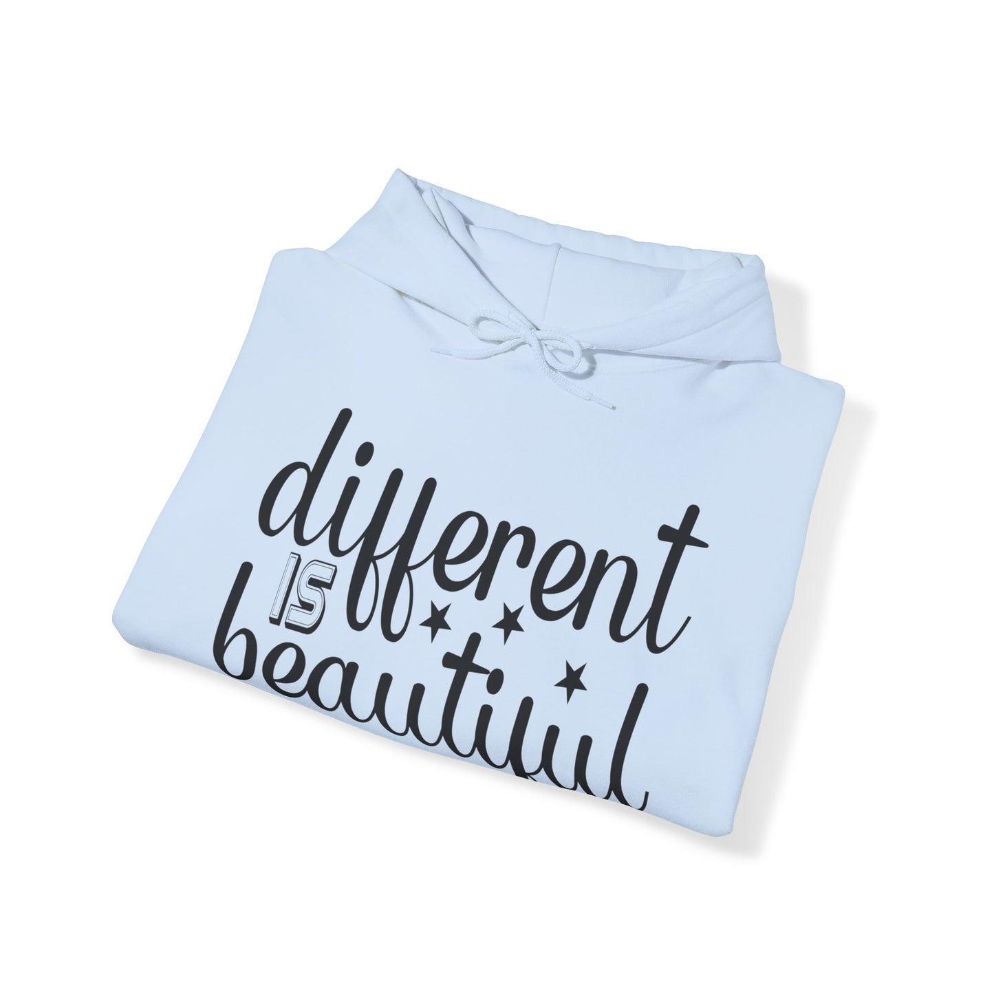 Different is Beautiful Unisex Heavy Blend™ Hooded Sweatshirt