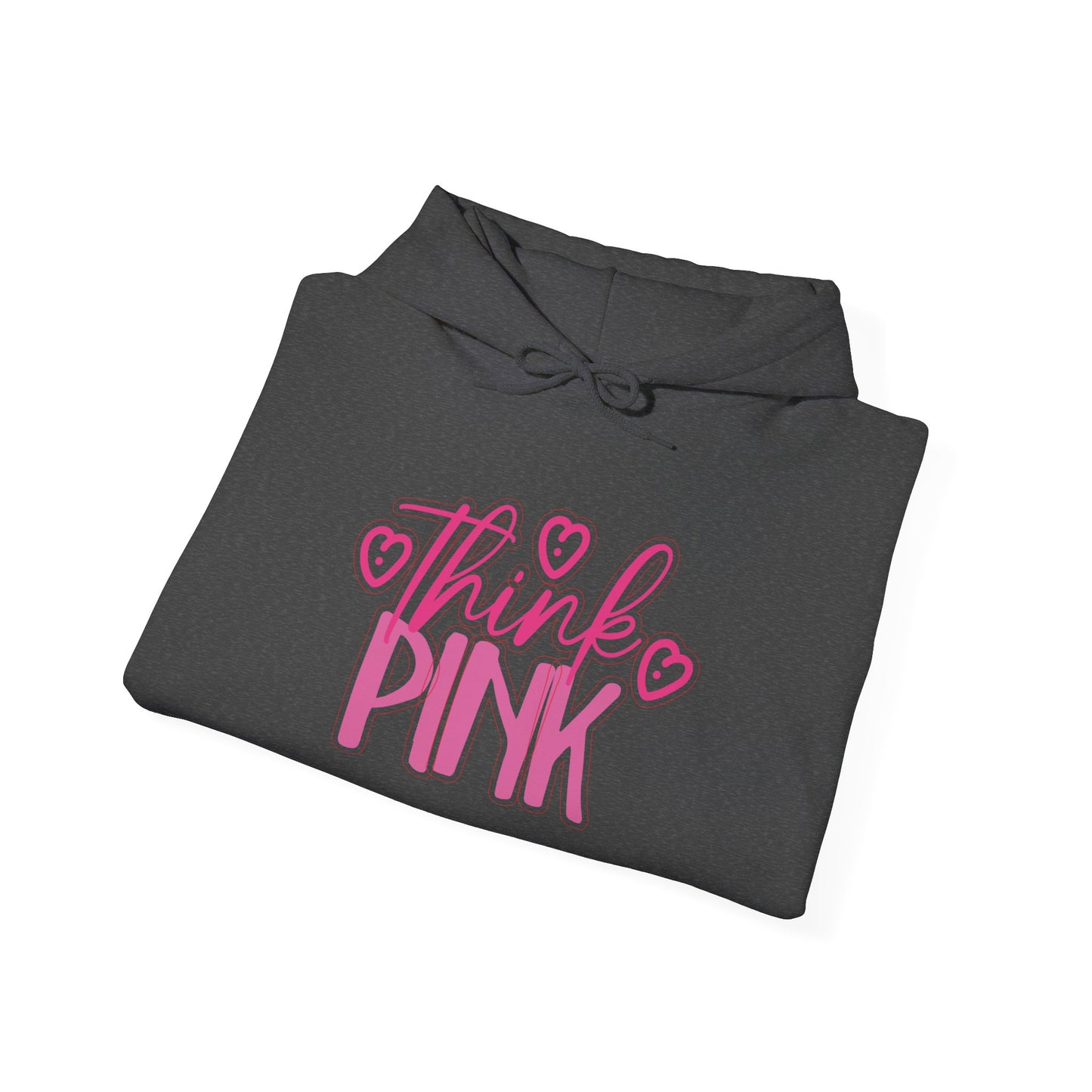 Think Pink Unisex Heavy Blend™ Hooded Sweatshirt