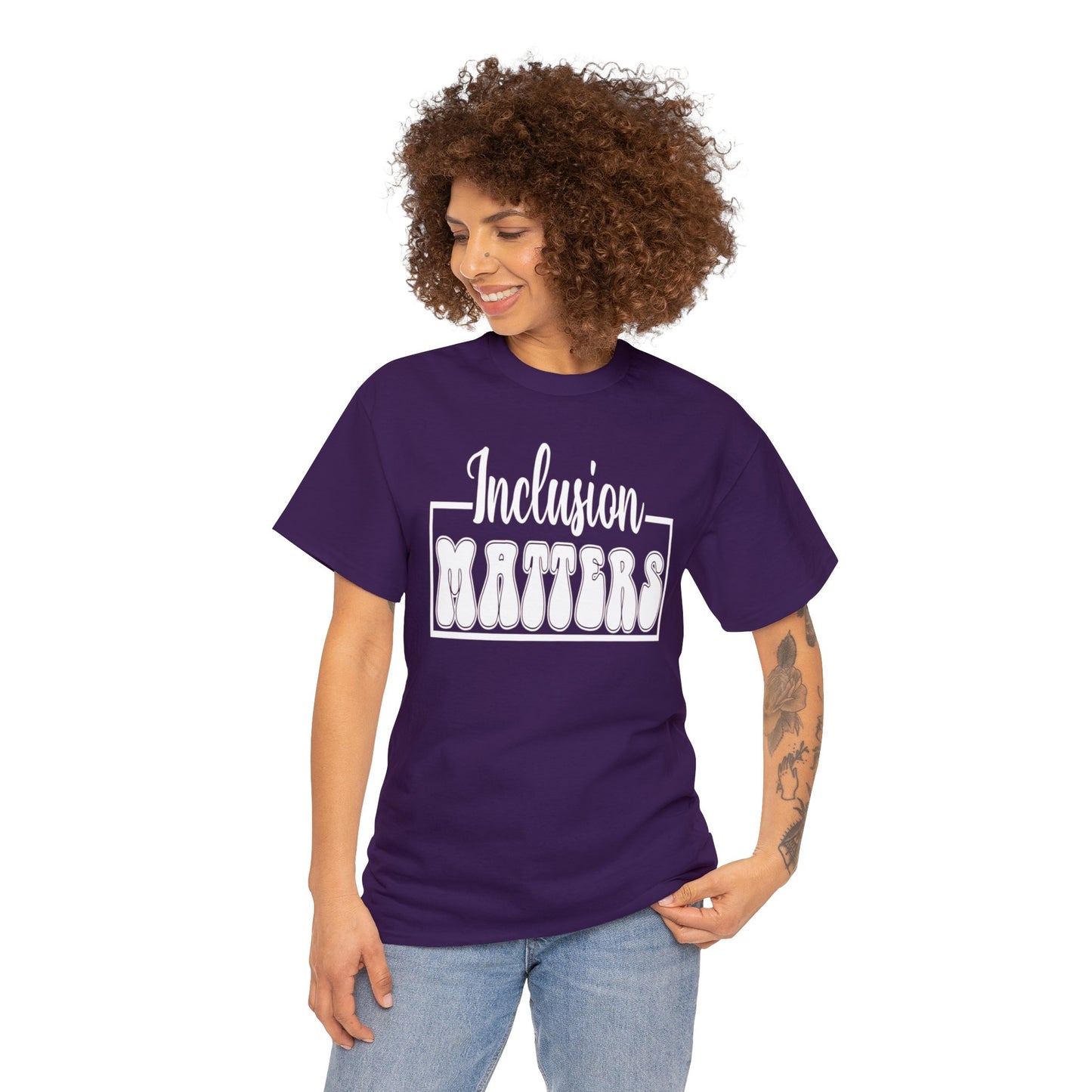 Inclusion Matters Unisex Heavy Cotton Tee