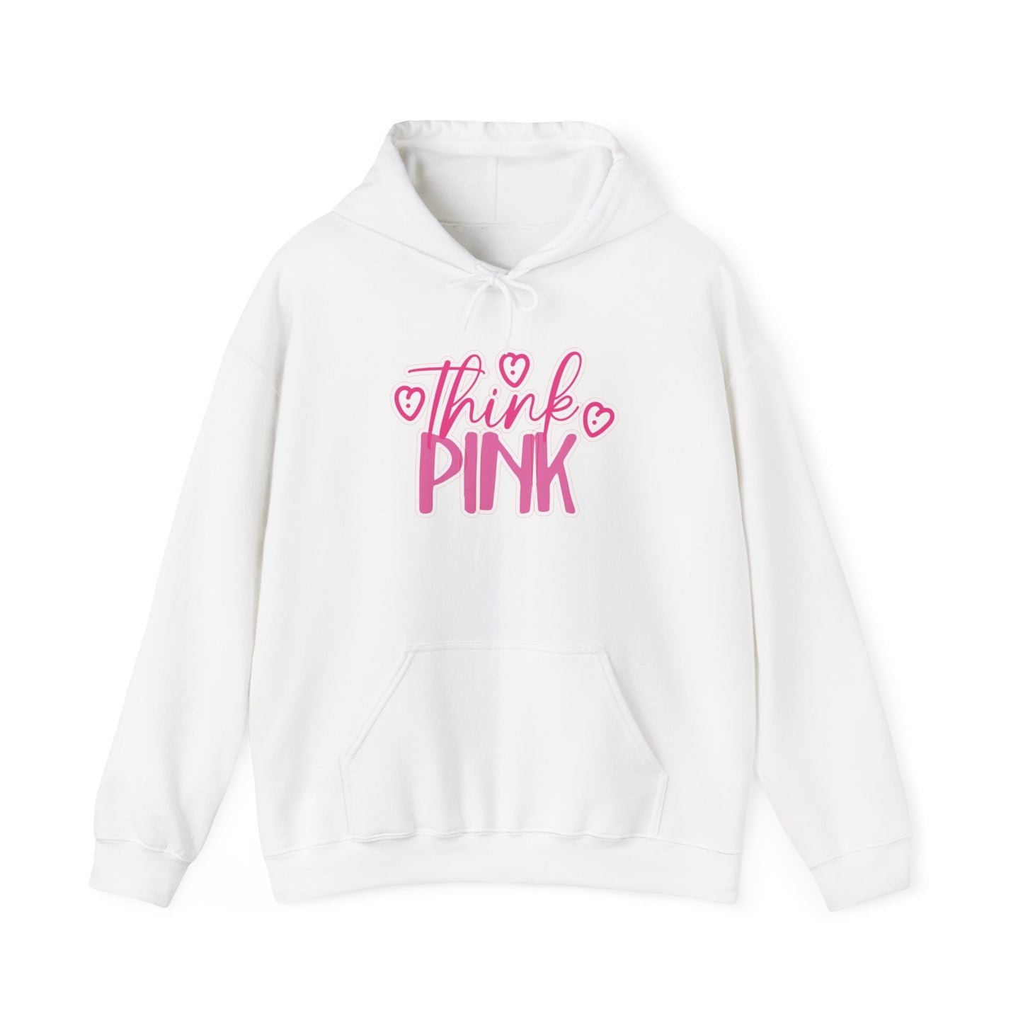 Think Pink Unisex Heavy Blend™ Hooded Sweatshirt