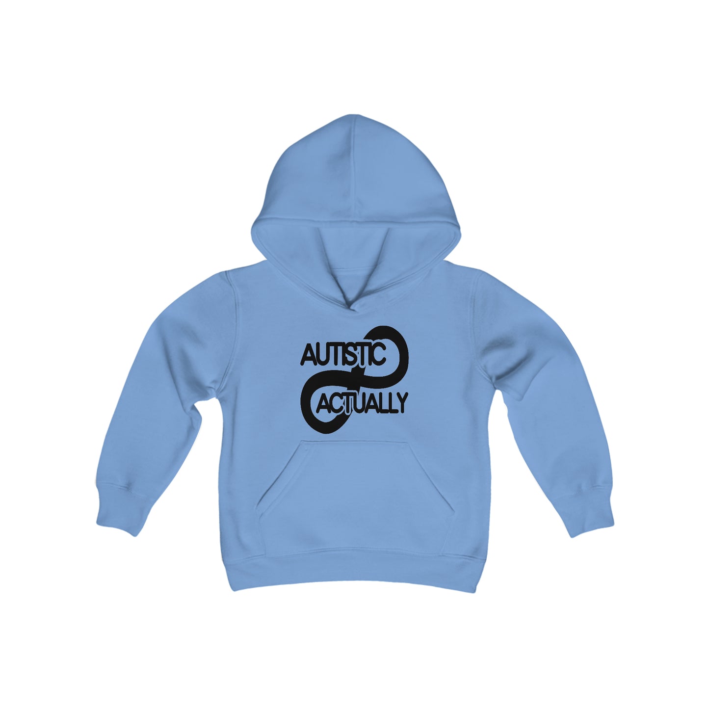 Actually Autistic Youth Heavy Blend Hooded Sweatshirt