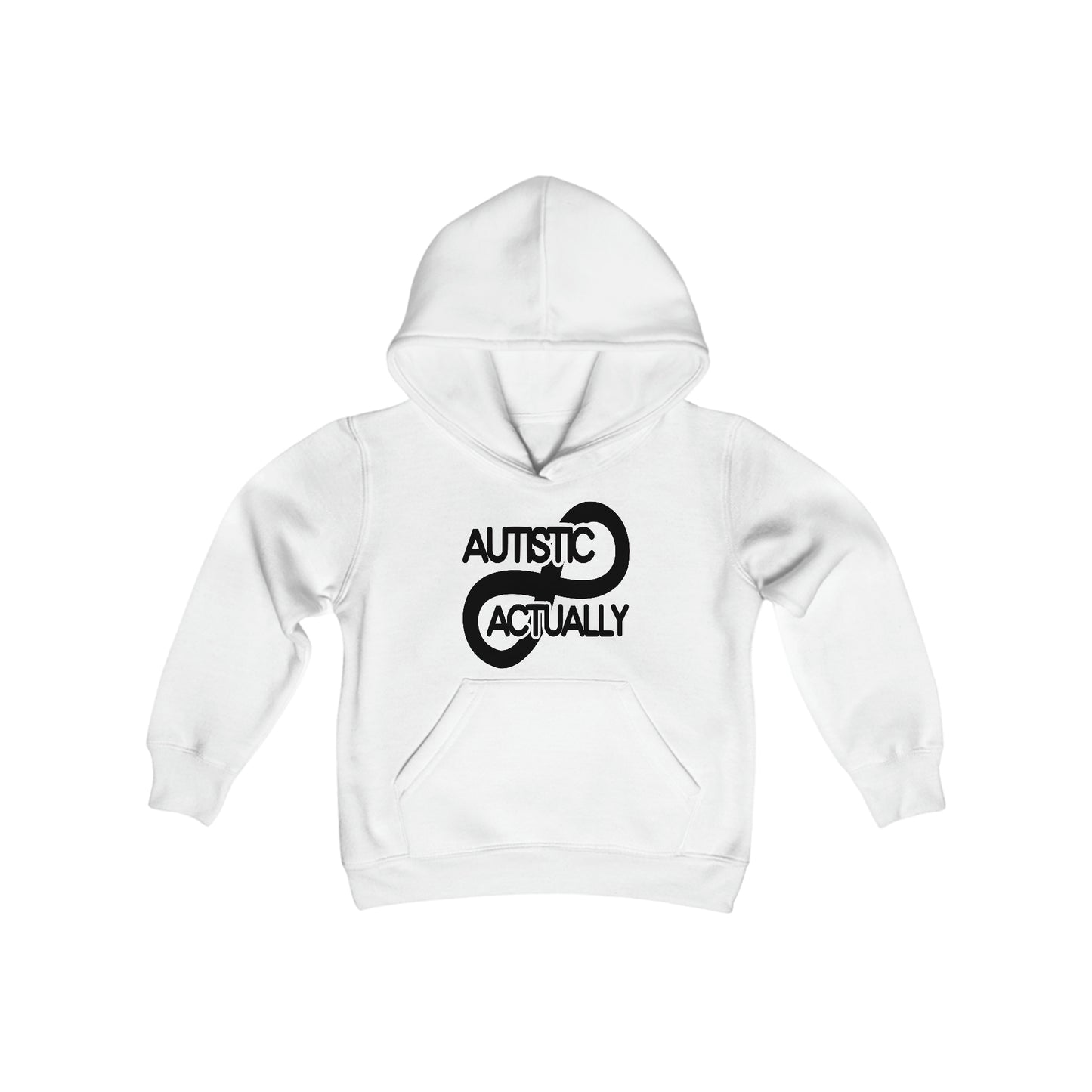 Actually Autistic Youth Heavy Blend Hooded Sweatshirt