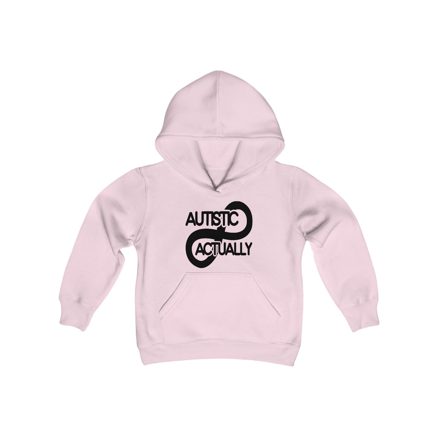 Actually Autistic Youth Heavy Blend Hooded Sweatshirt