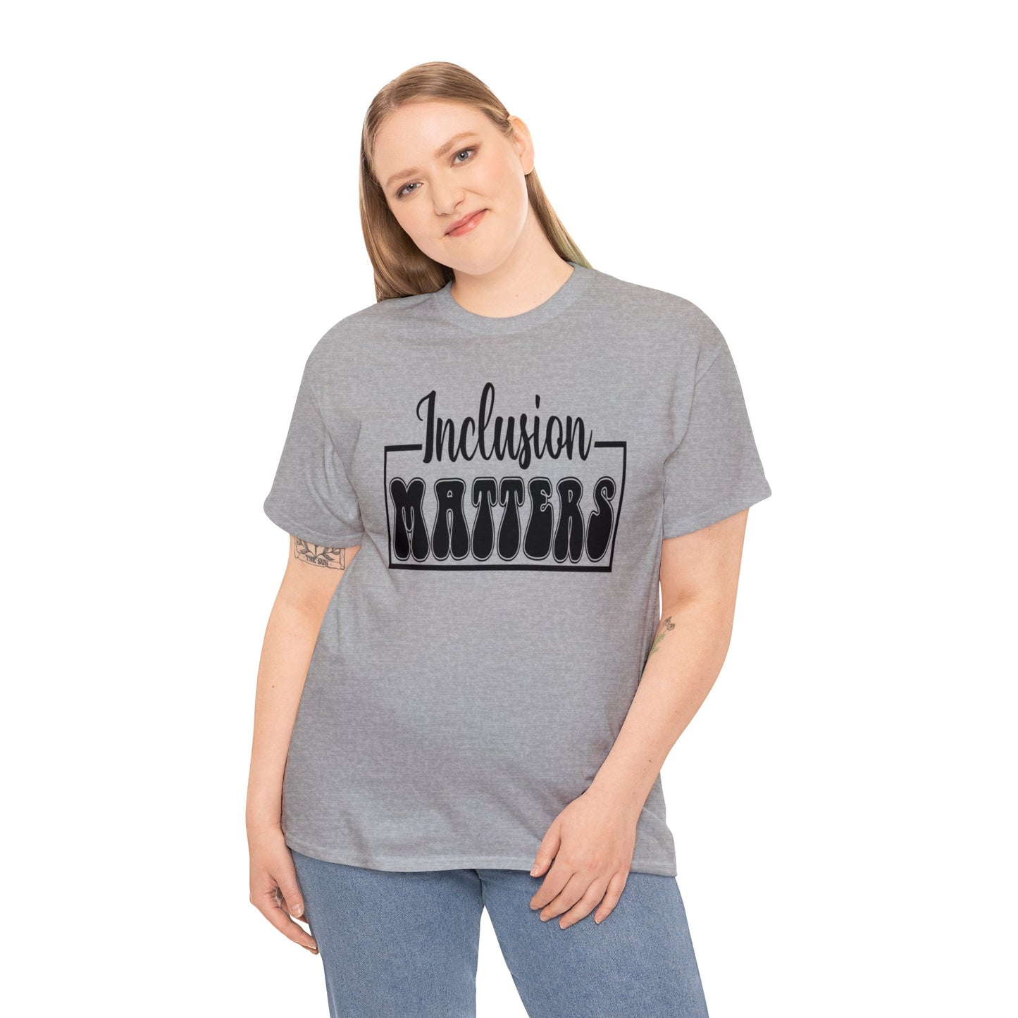 Inclusion Matters Unisex Heavy Cotton Tee