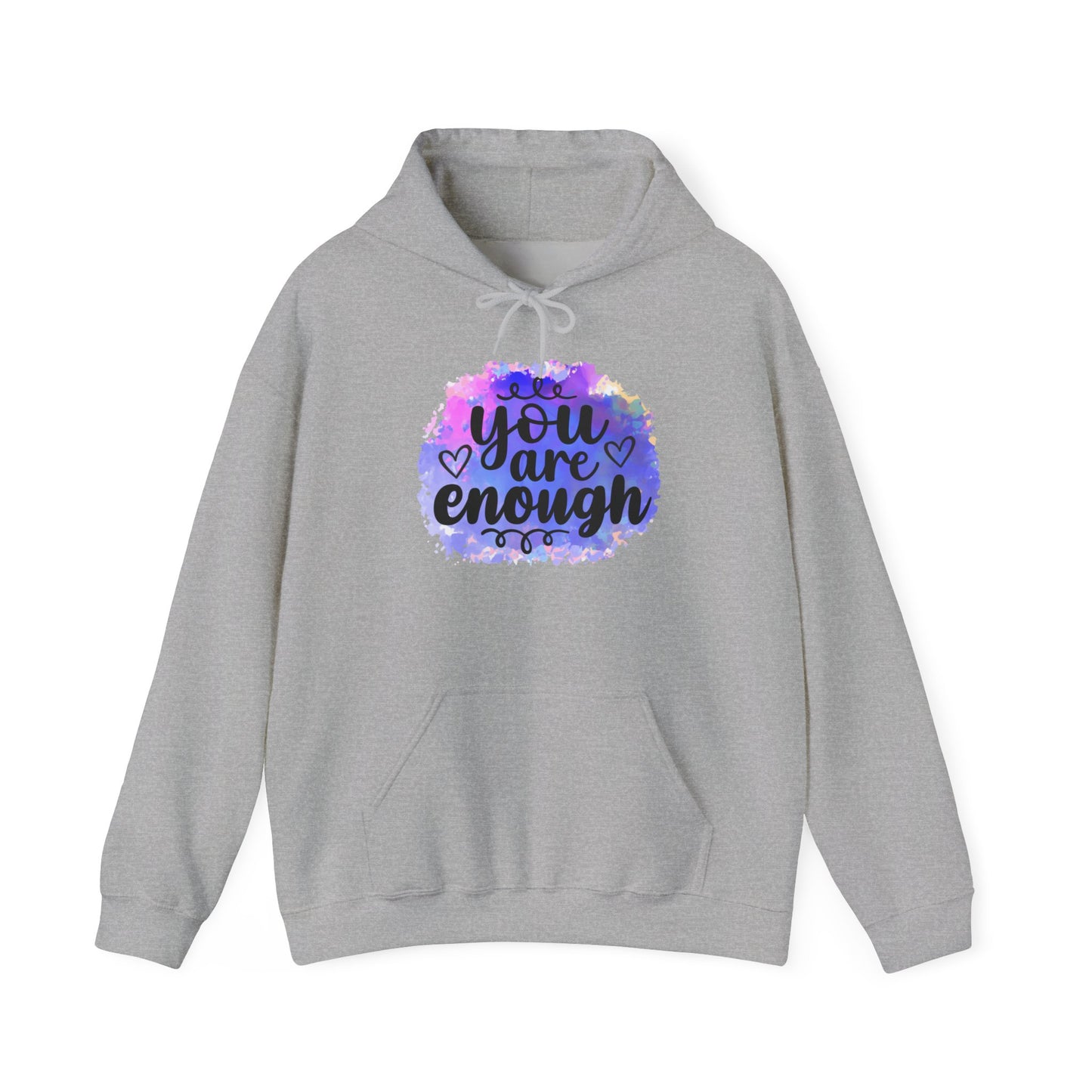 You are enough Unisex Heavy Blend™ Hooded Sweatshirt