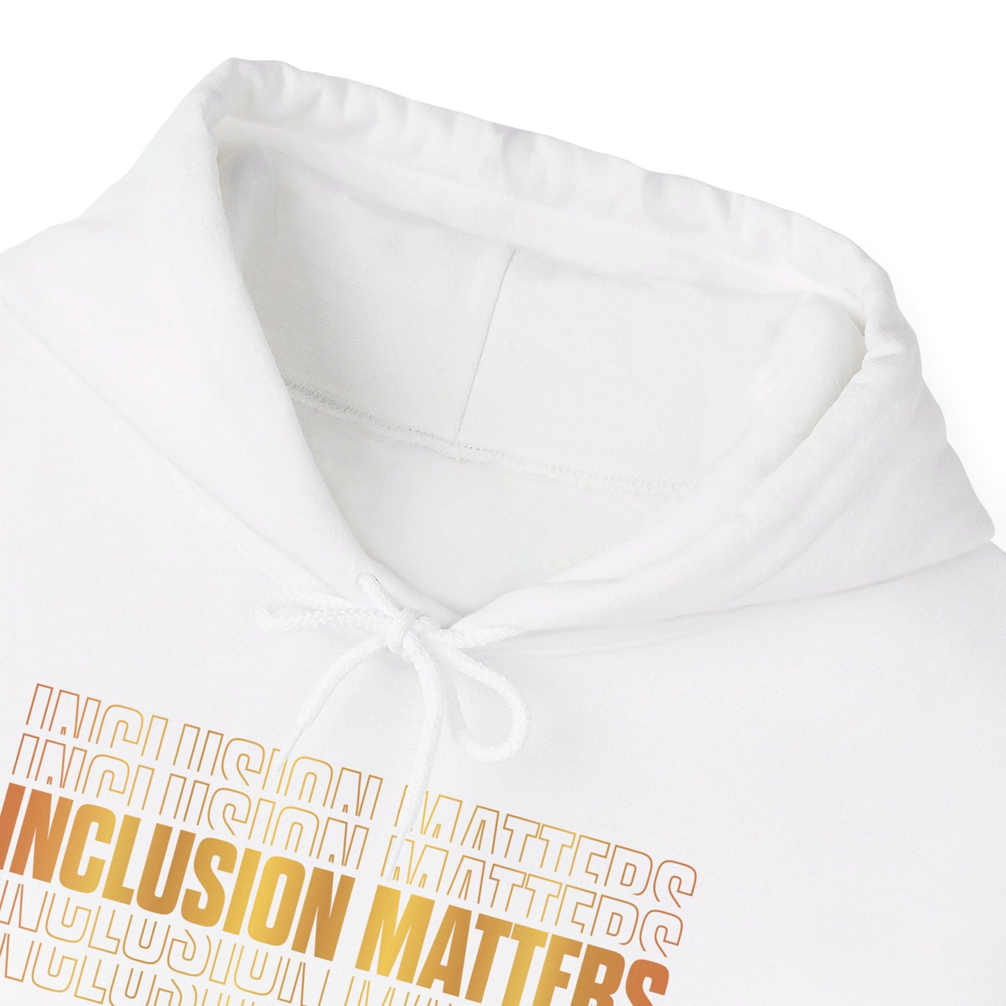 Inclusion Matters Gold Unisex Heavy Blend™ Hooded Sweatshirt