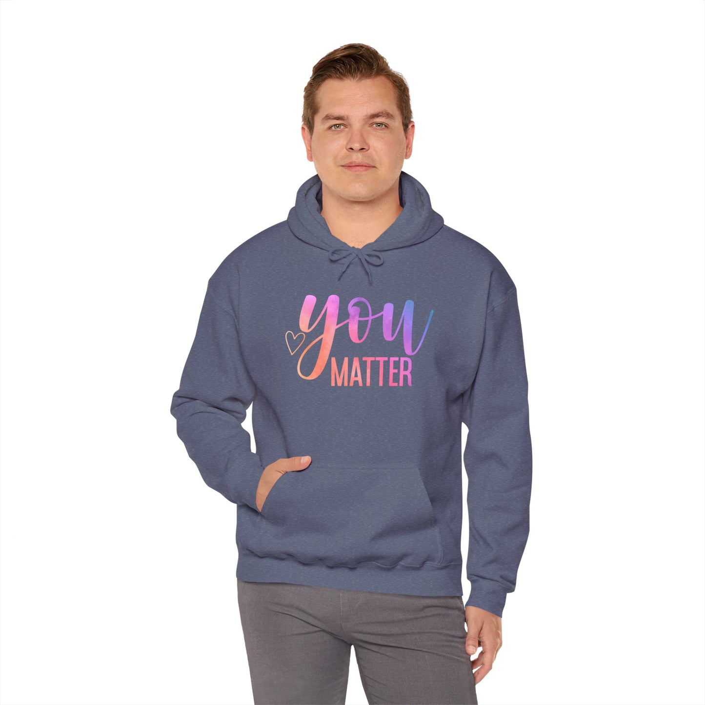 You Matter Unisex Heavy Blend™ Hooded Sweatshirt