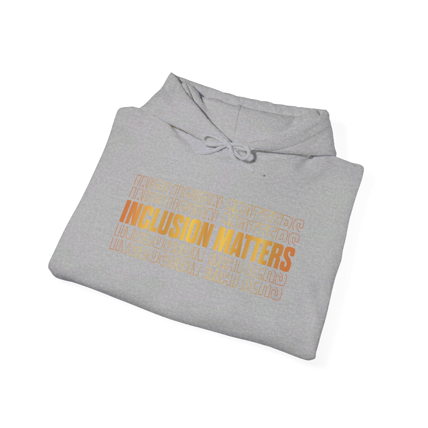 Inclusion Matters Gold Unisex Heavy Blend™ Hooded Sweatshirt