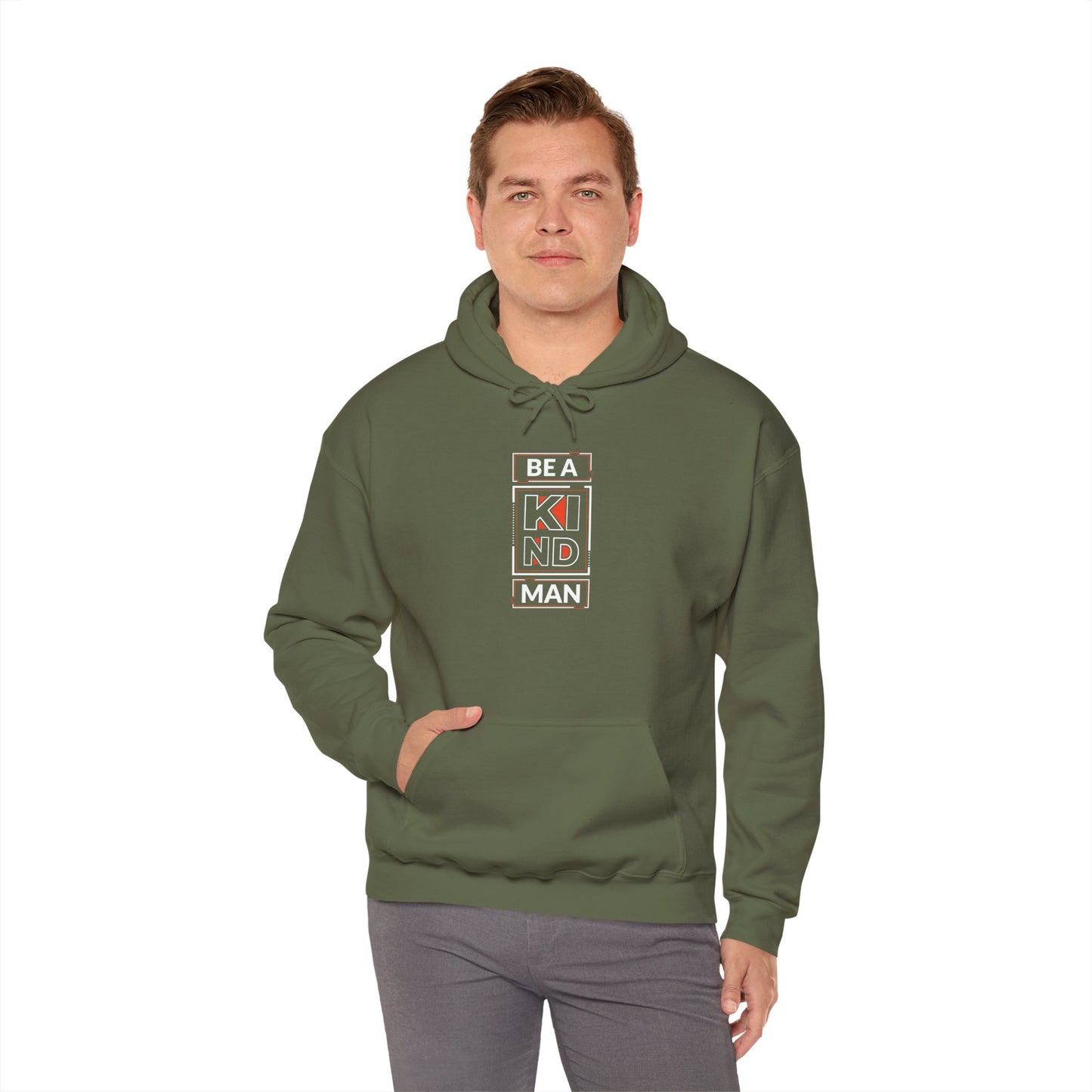 Kind Human  Unisex Heavy Blend™ Hooded Sweatshirt