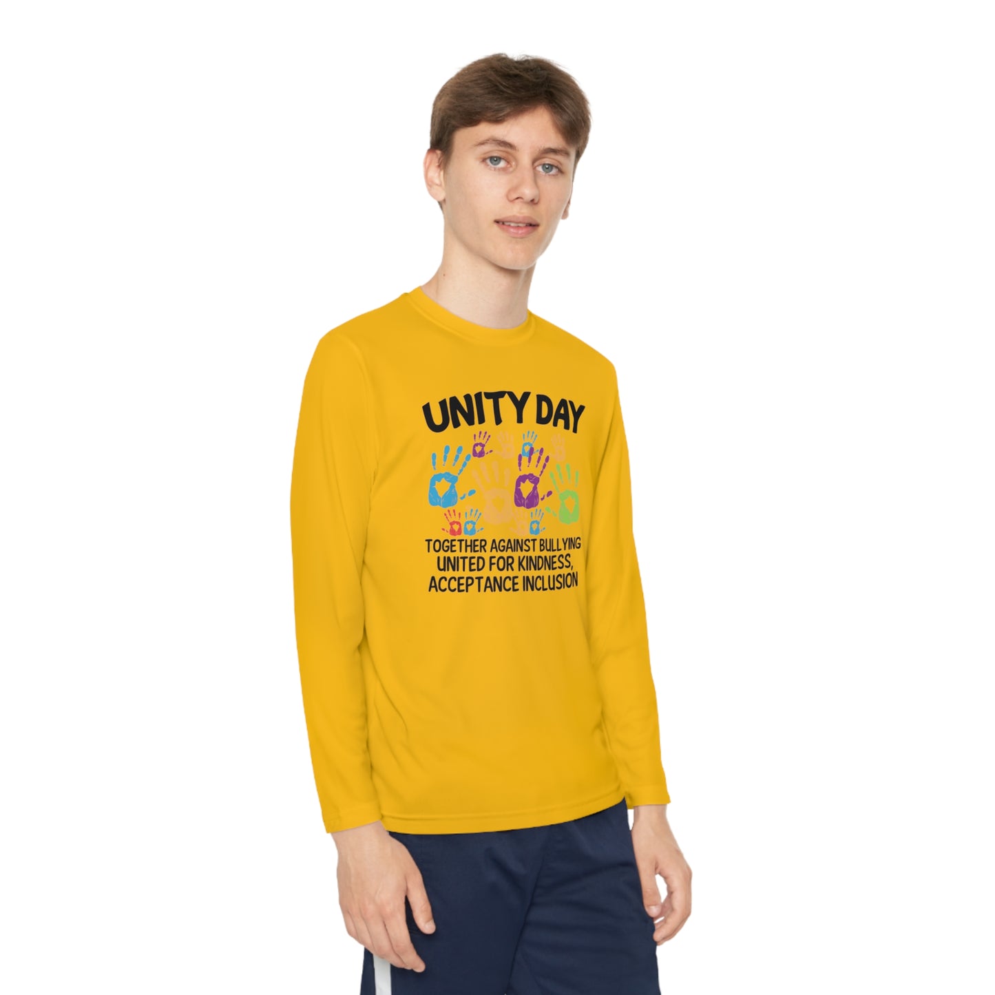 Unity Day Youth Long Sleeve Competitor Tee