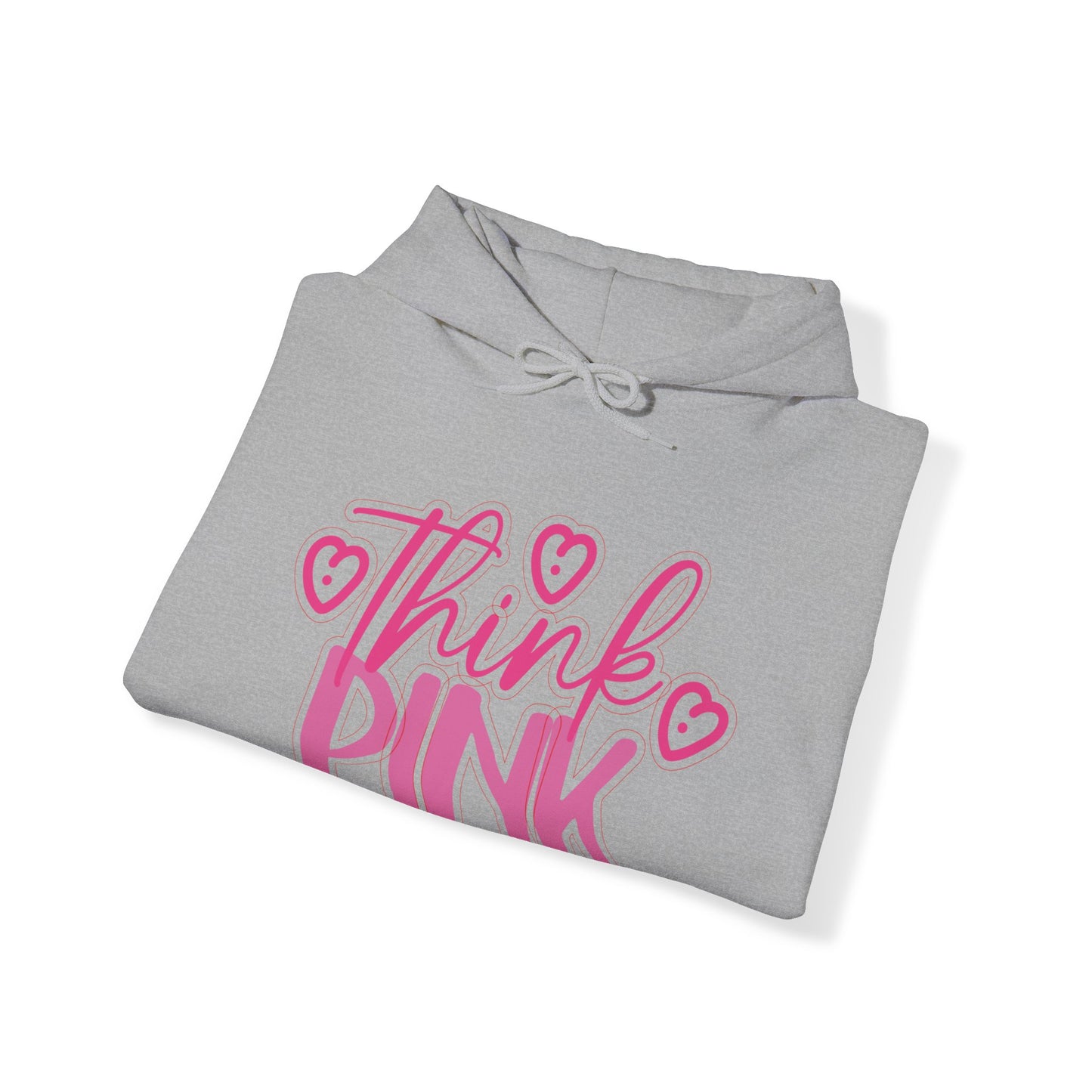 Think Pink Unisex Heavy Blend™ Hooded Sweatshirt