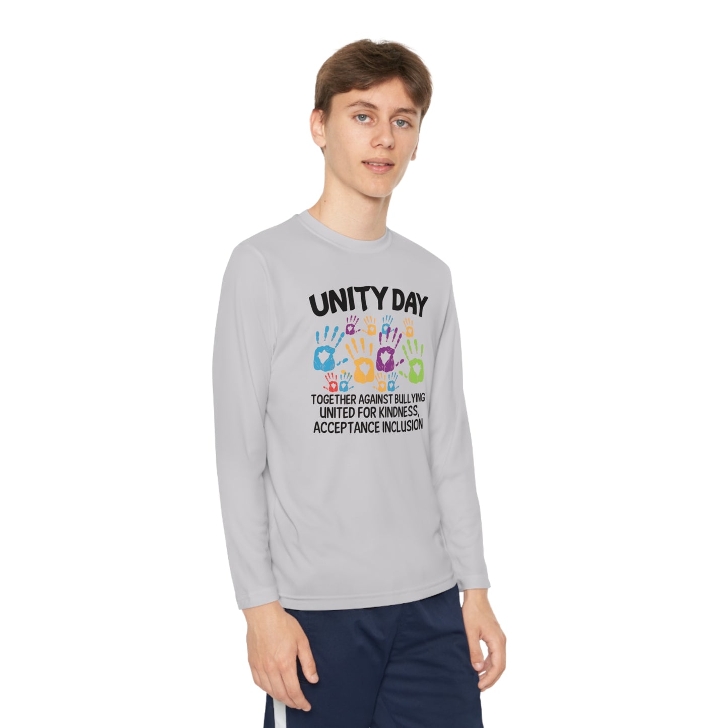 Unity Day Youth Long Sleeve Competitor Tee