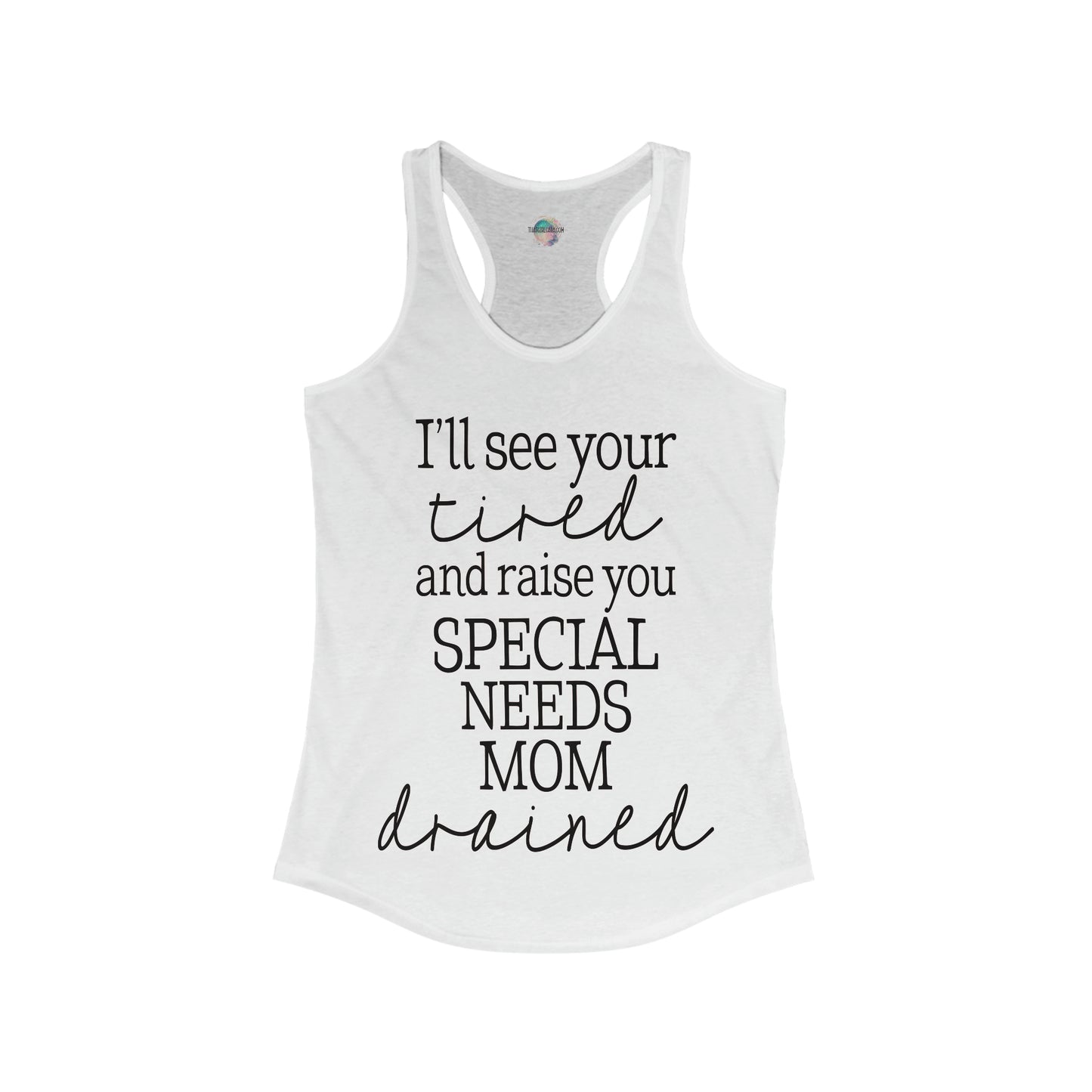 Special Needs Women's Ideal Racerback Tank