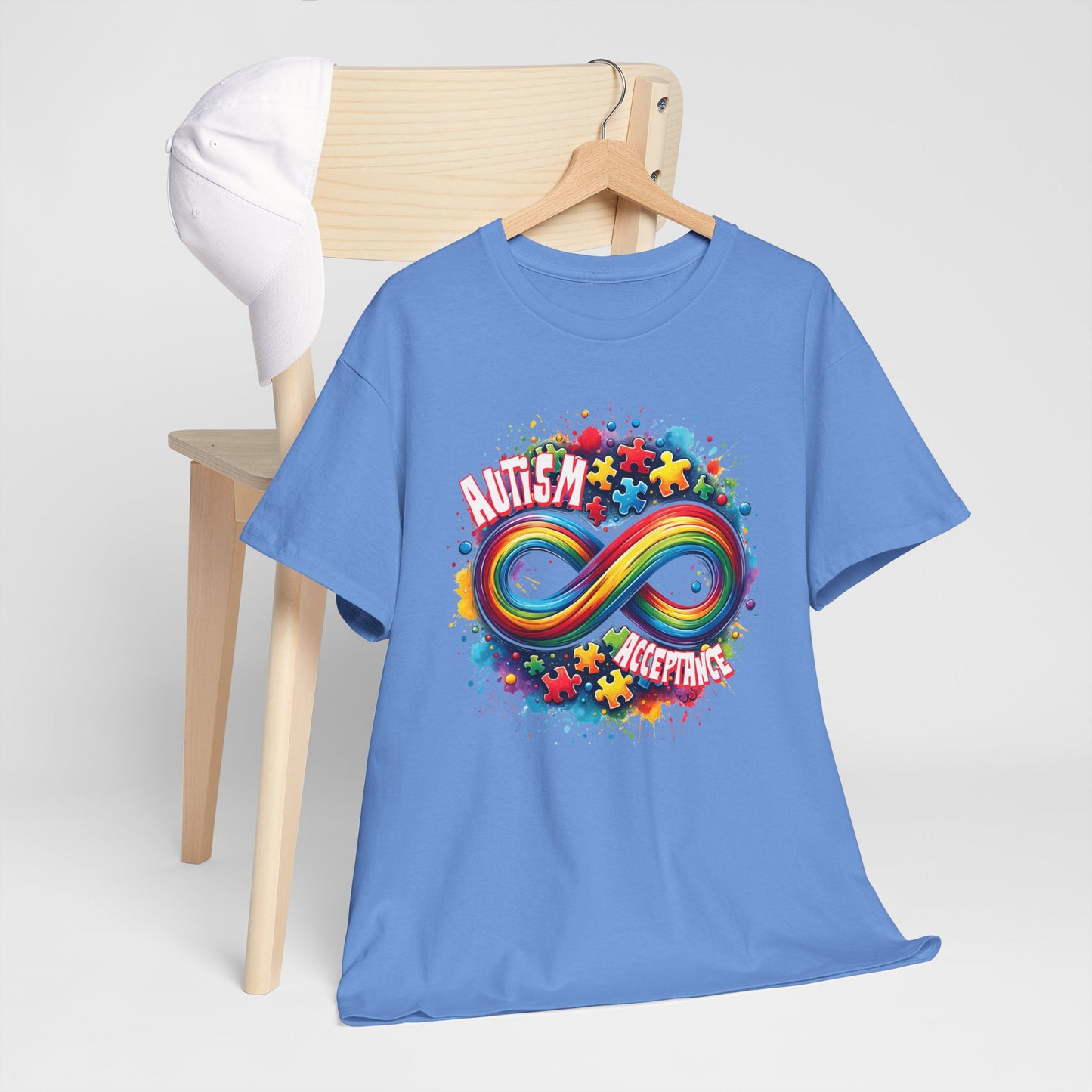 Autism Acceptance Unisex Heavy Cotton Tee