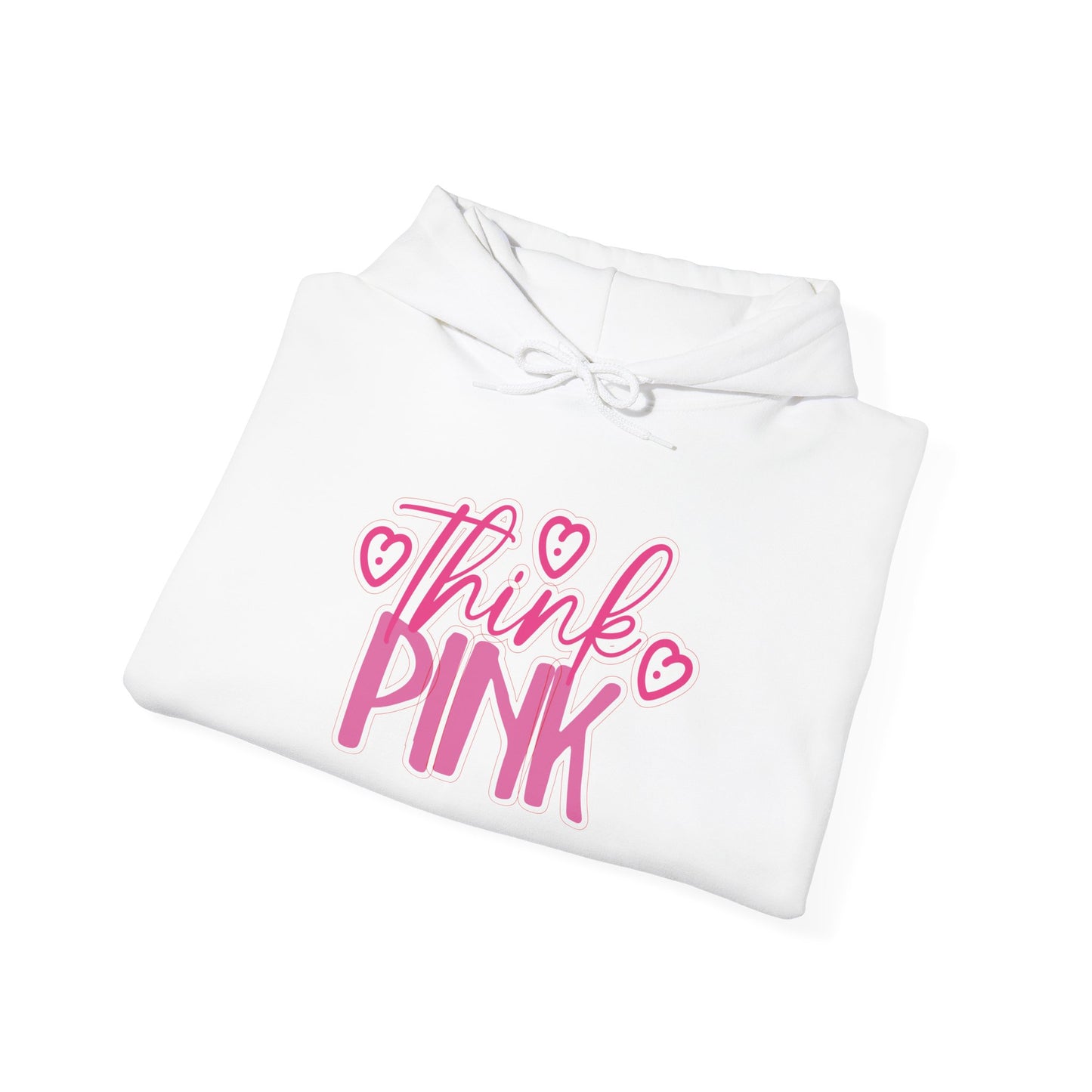 Think Pink Unisex Heavy Blend™ Hooded Sweatshirt