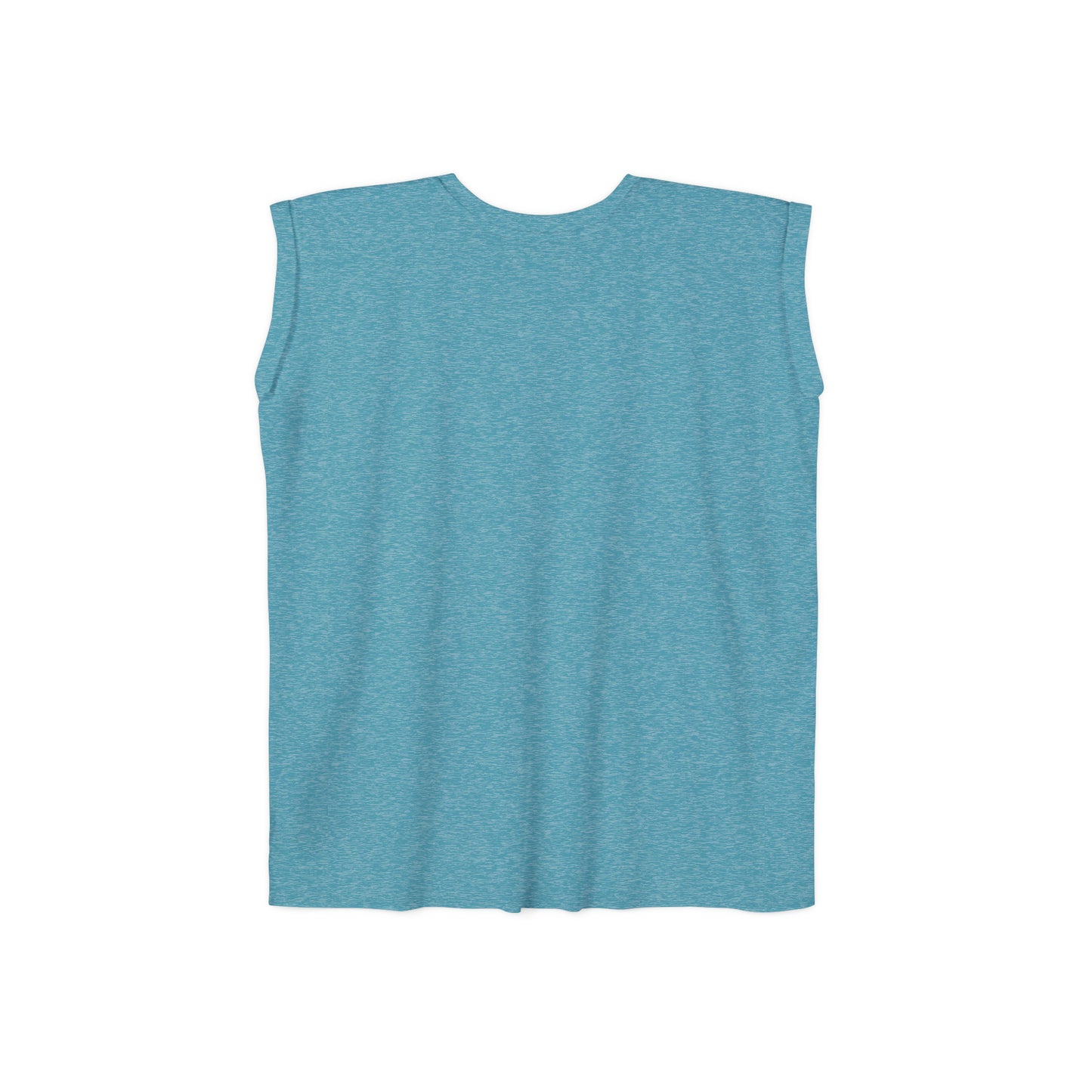 Anti Bully Teal Women’s Flowy Rolled Cuffs Muscle Tee