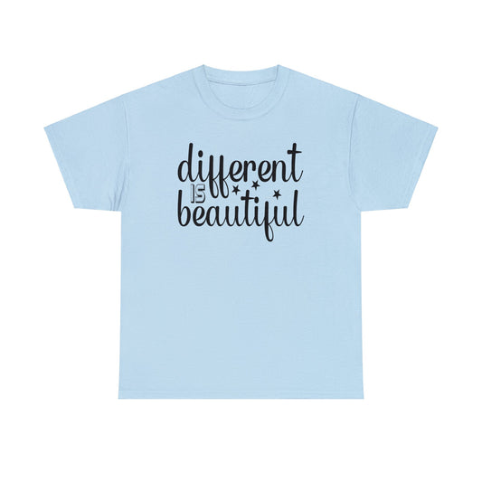 Different is Beautiful Unisex Heavy Cotton Tee