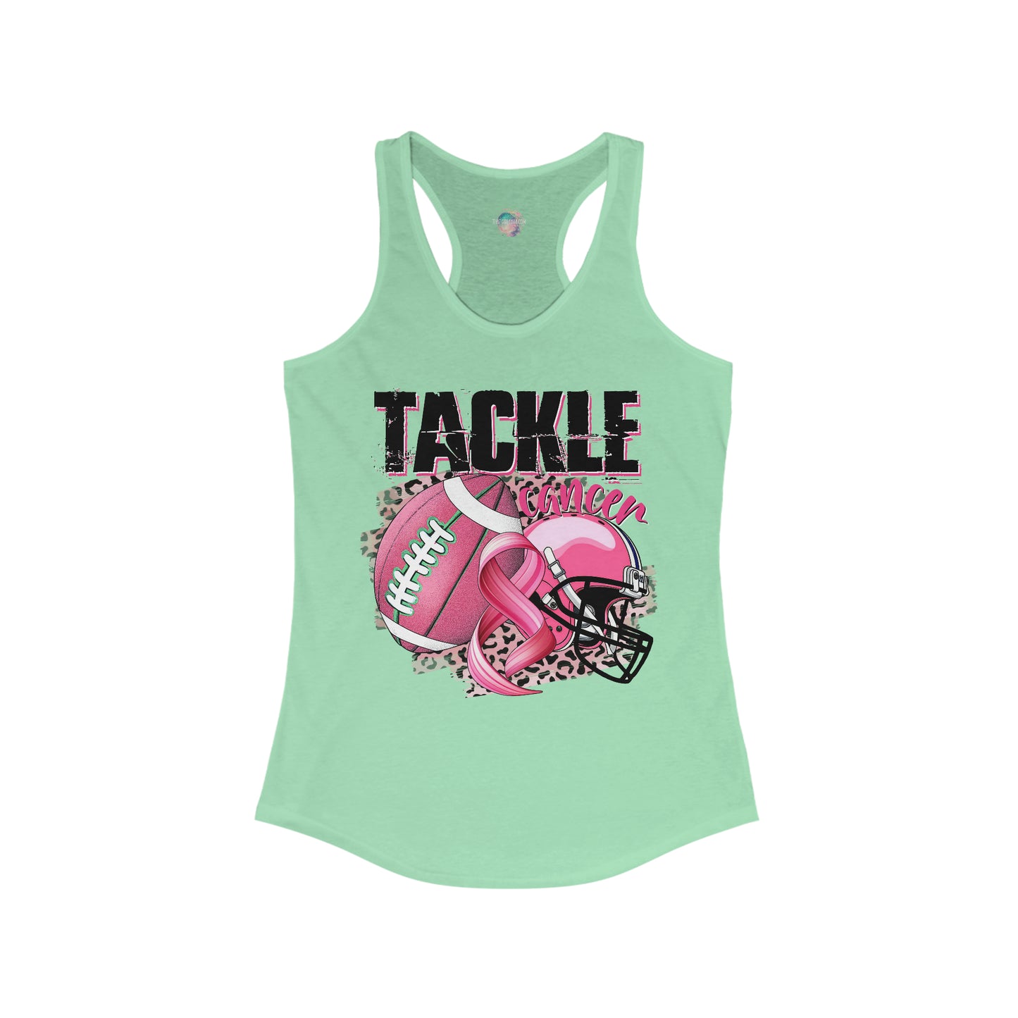 Tackle Cancer Women's Ideal Racerback Tank