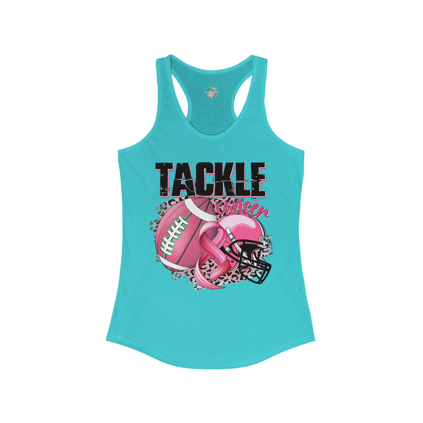 Tackle Cancer Women's Ideal Racerback Tank