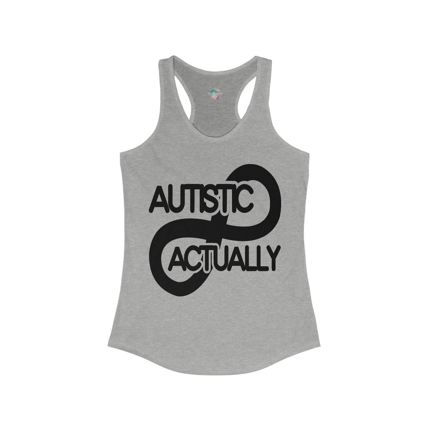 Actually Autistic Women's Ideal Racerback Tank