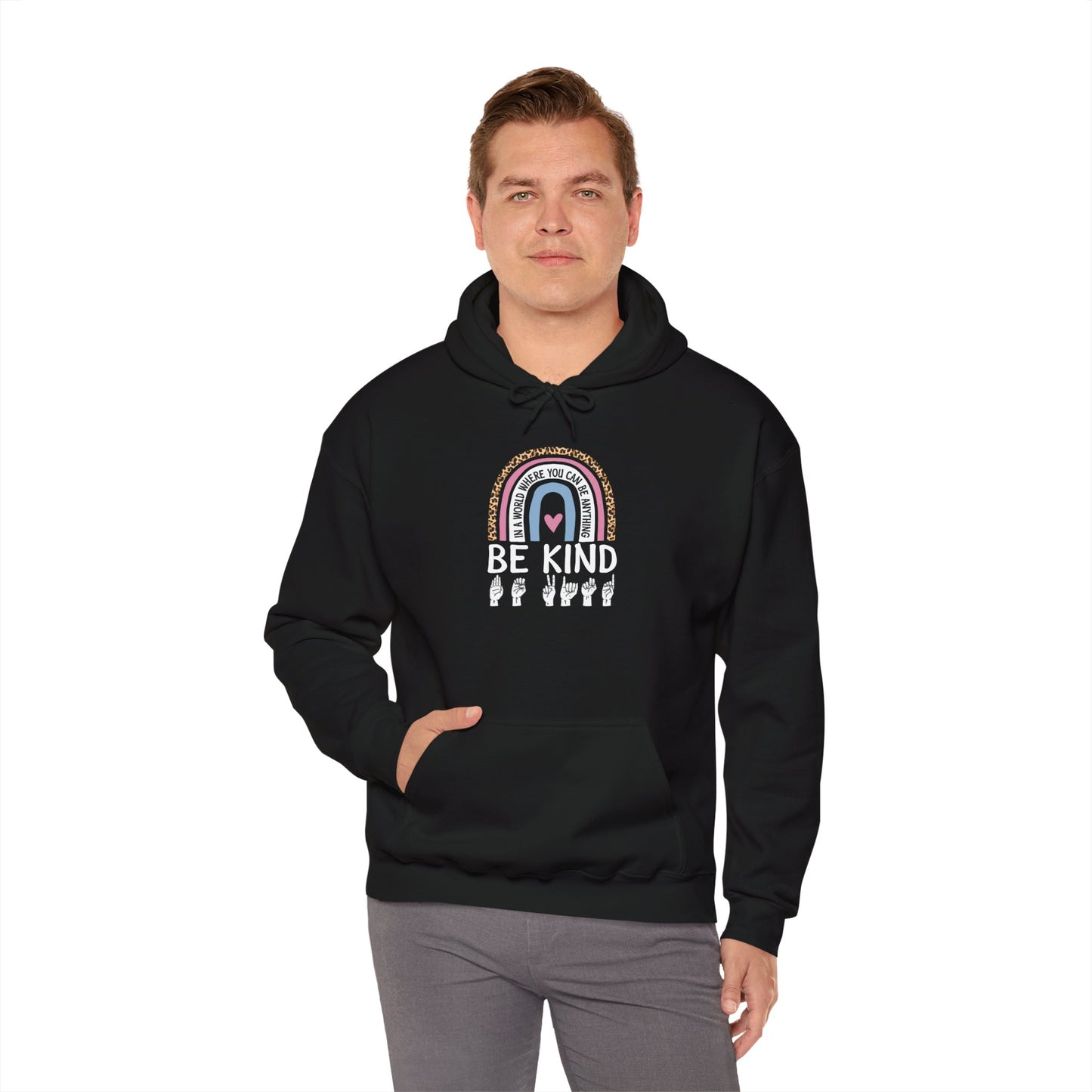 Be Kind Unisex Heavy Blend™ Hooded Sweatshirt