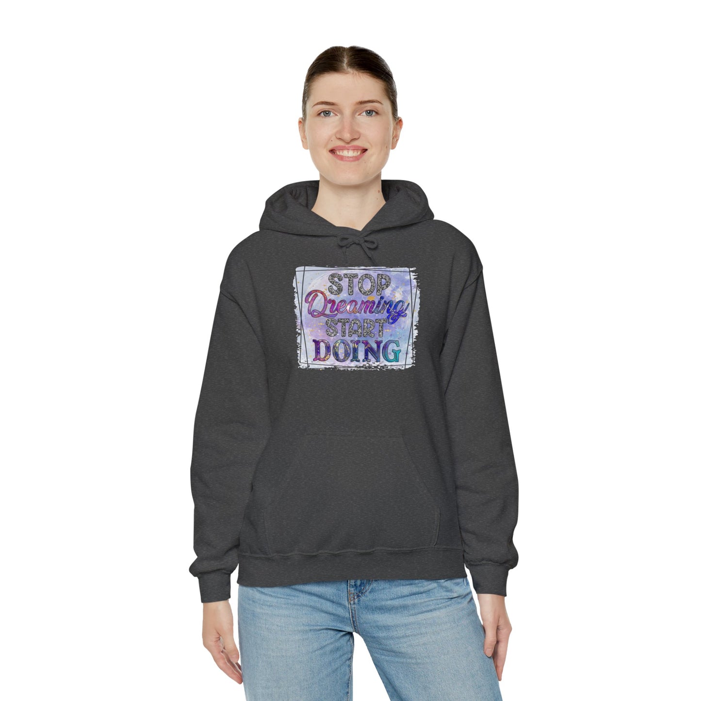 Stop Dreaming Unisex Heavy Blend™ Hooded Sweatshirt